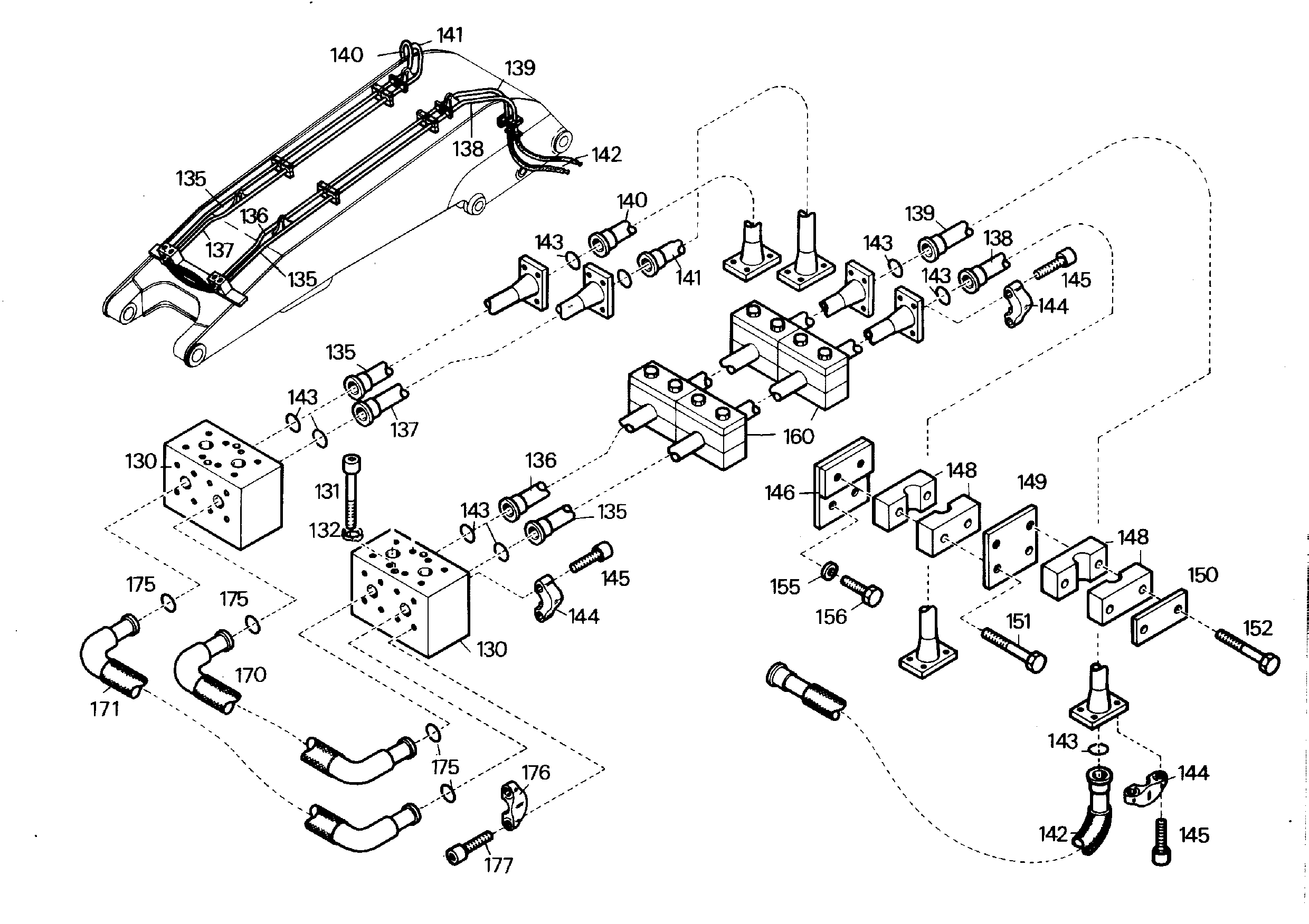 КЛЕММА ПОЛОВИННАЯ AEHNL.DIN 3015-2 S 4 R 38 PP H 7367232 LIEBHERR