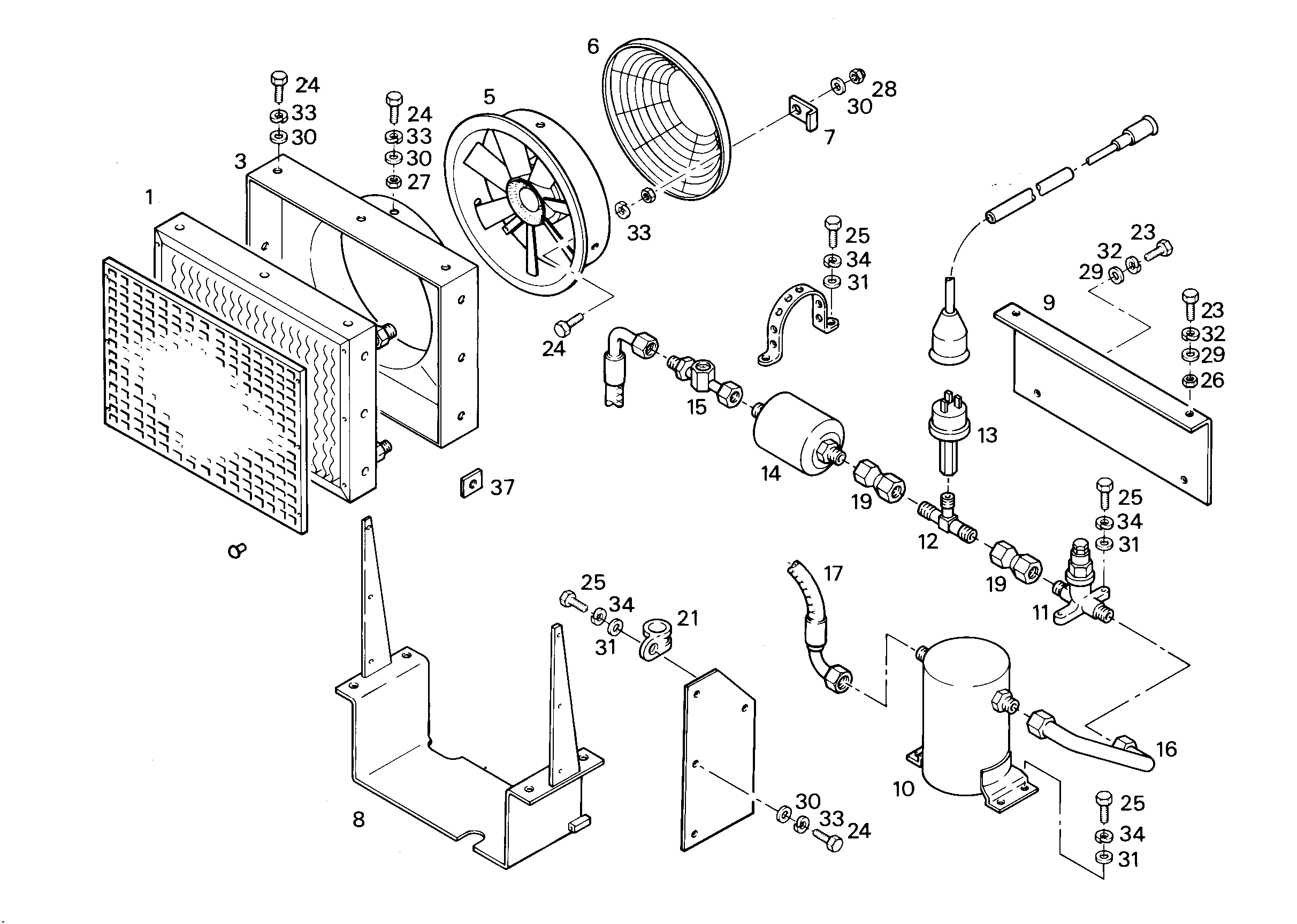 СКОБА DIN 3016-1 D1 23X15 W1-2-CR 7367642 LIEBHERR