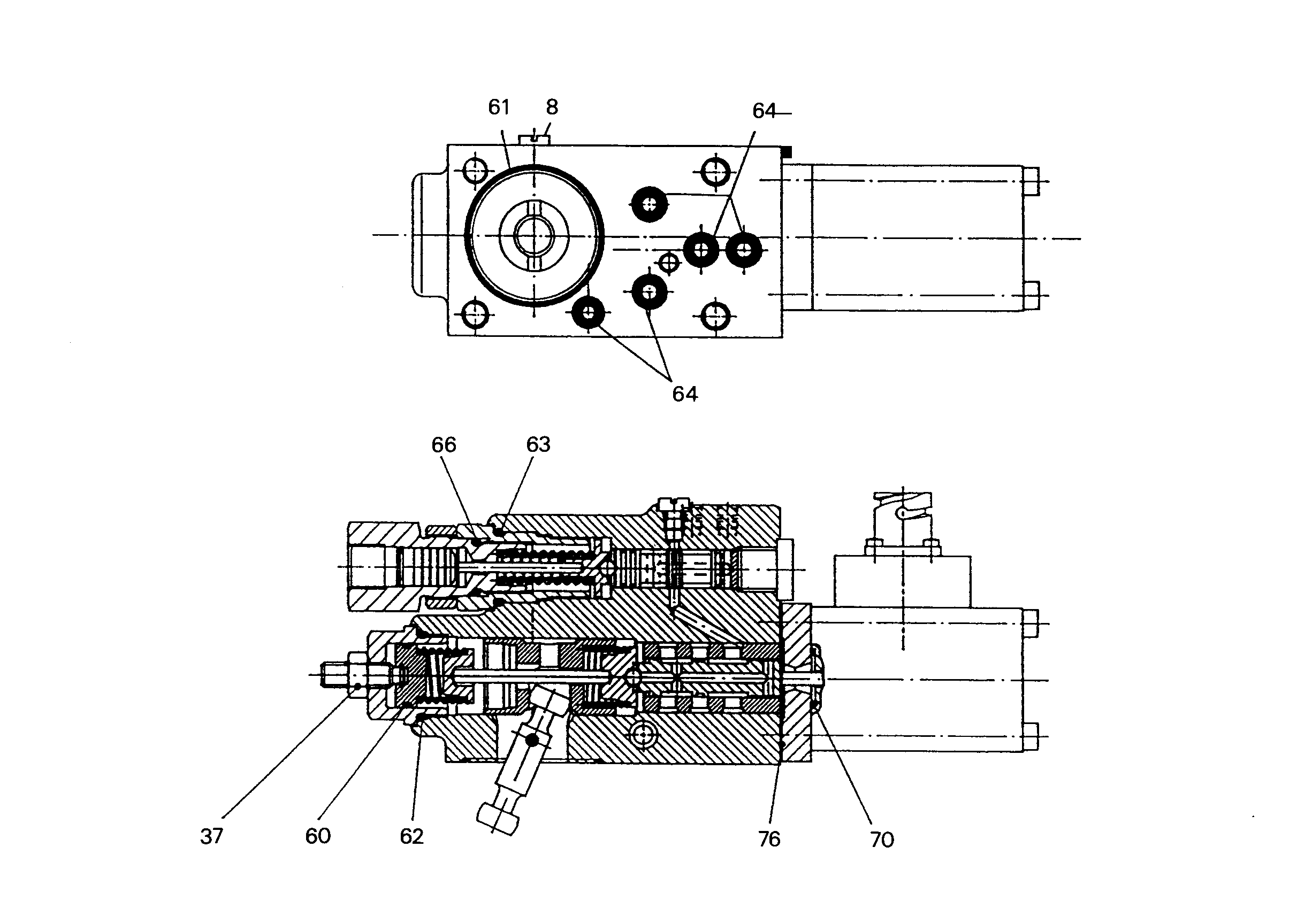 ГАЙКА С БУРТИКОМ SEAL-LOCK M8 7005071 LIEBHERR
