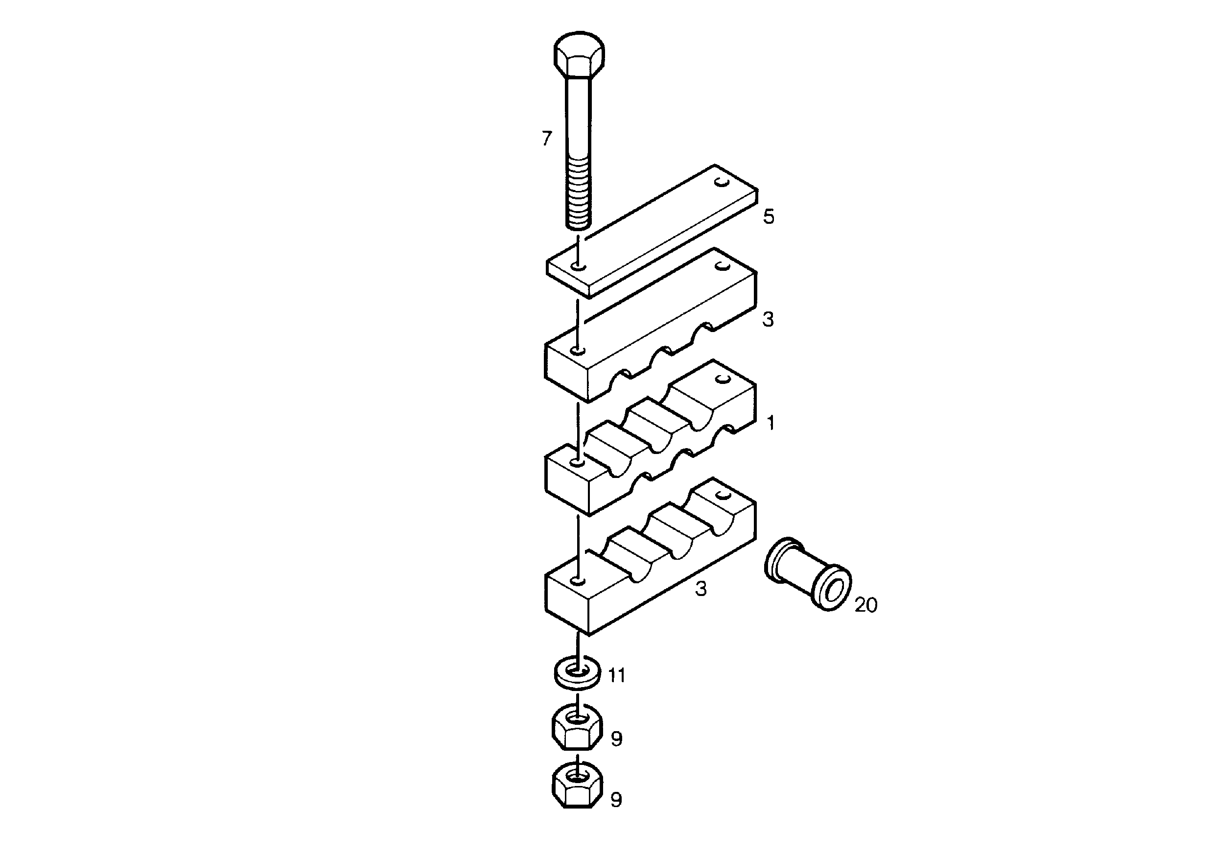СКОБА 9577713 LIEBHERR