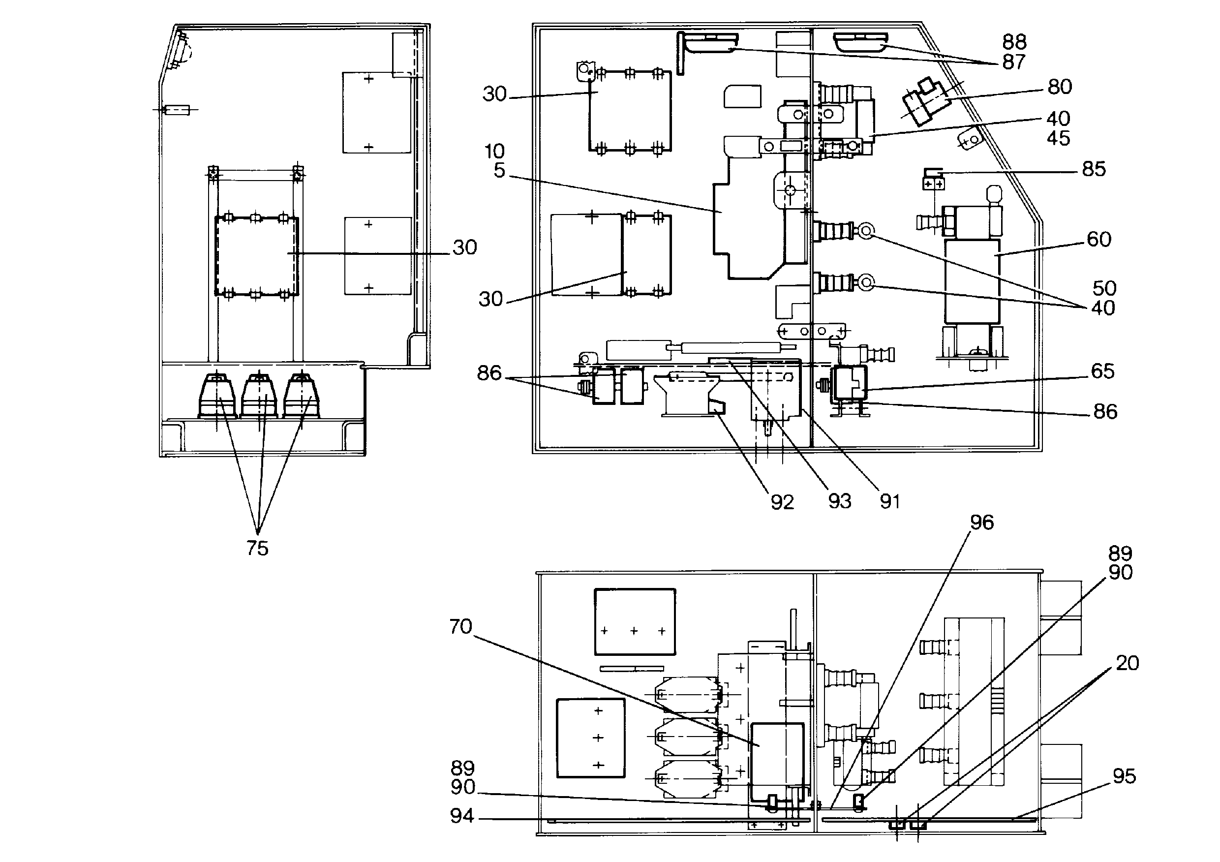 ВСТАВКА ПРЕДОХРАНИТЕЛЯ 63A 12000 CEF MITTEL 604456001 LIEBHERR