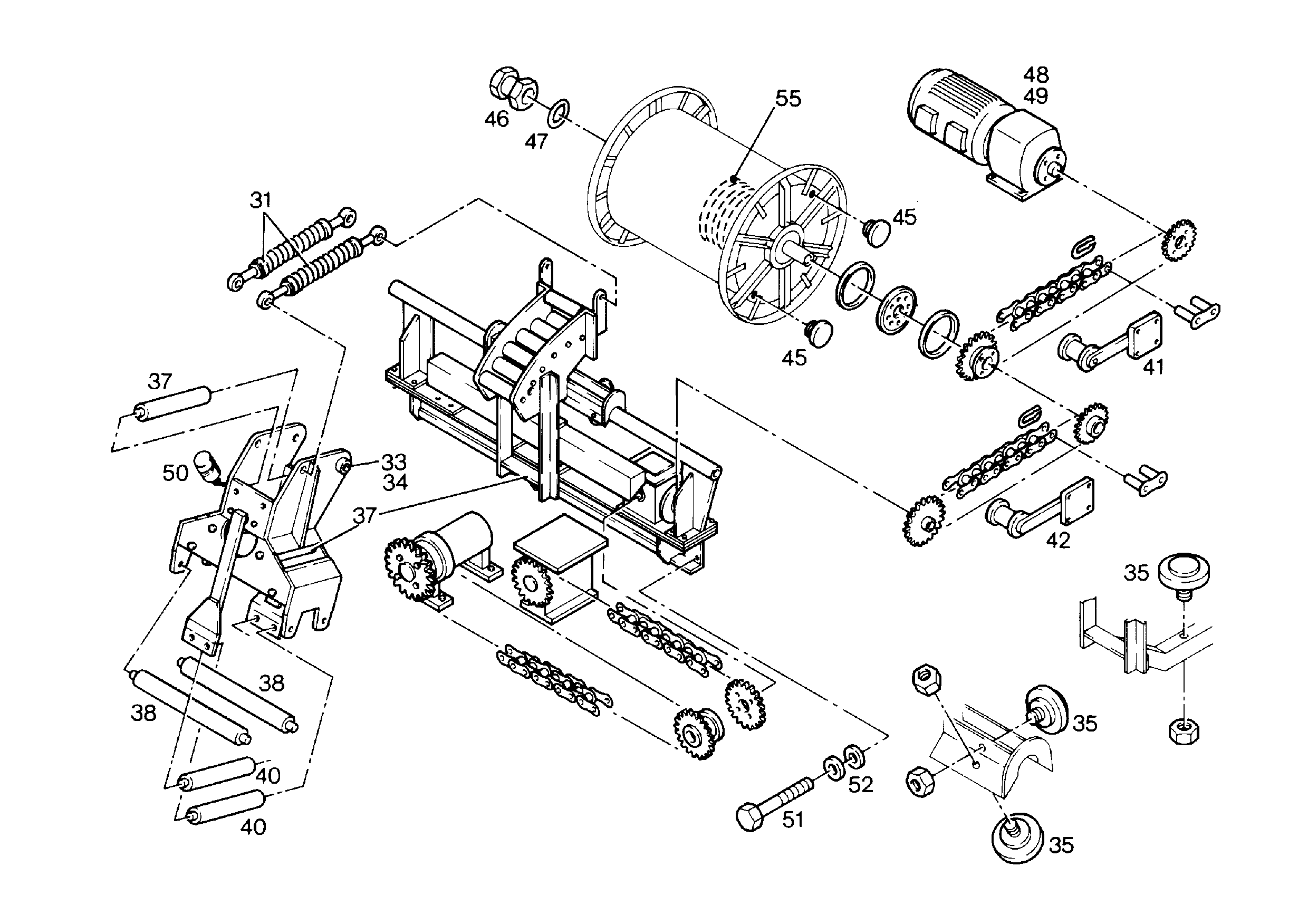 ПРУЖИНА НАТЯЖНАЯ 7366199 LIEBHERR