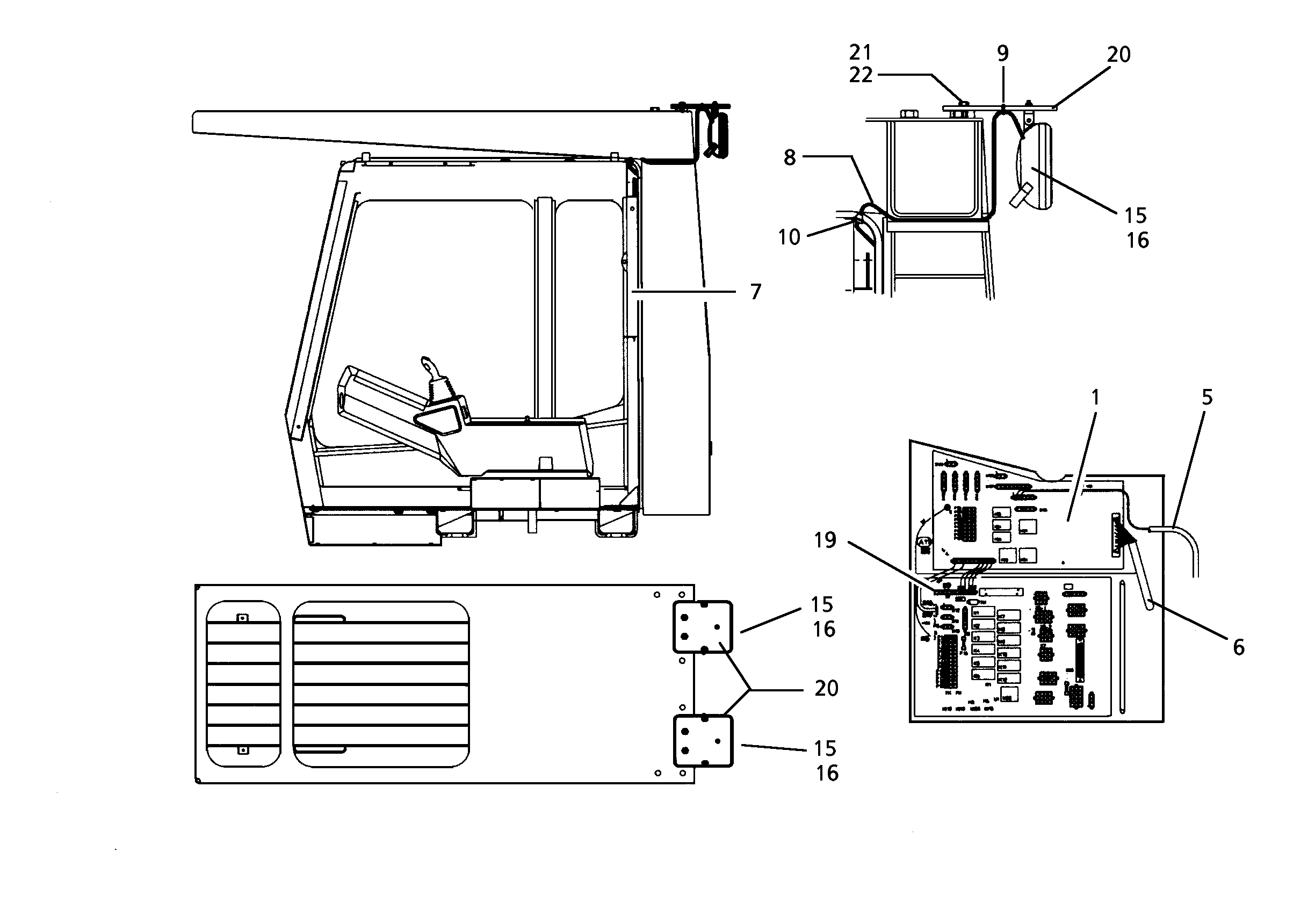 КАБЕЛЬ СОЕДИНИТЕЛЬНЫЙ 6202976 LIEBHERR