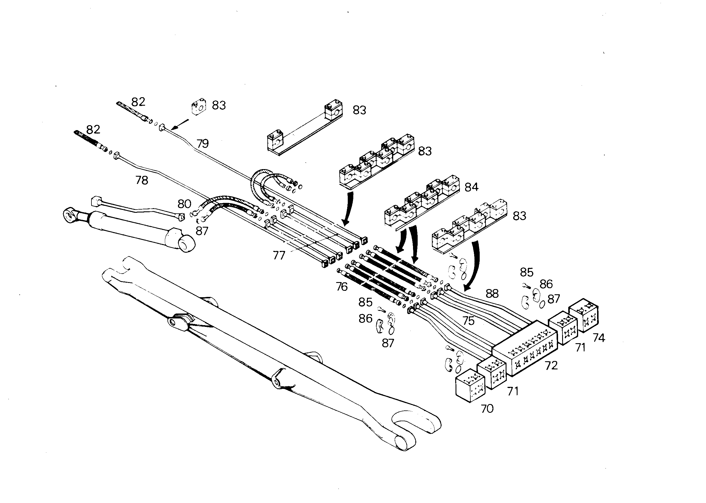 ШЛАНГ 32X3100 5609746 LIEBHERR