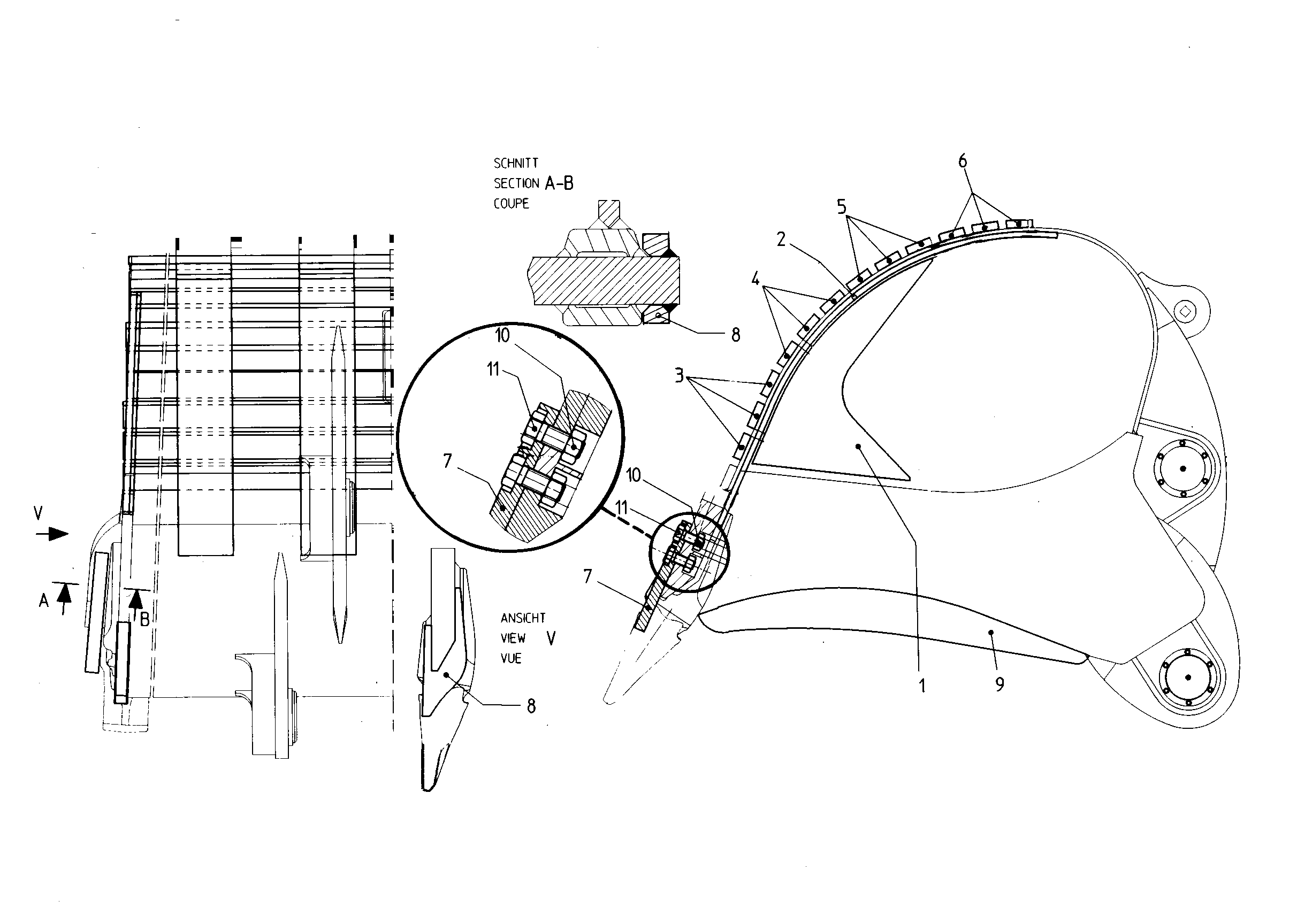 ПЛАСТИНА ИЗНАШИВАЕМАЯ 9756538 LIEBHERR