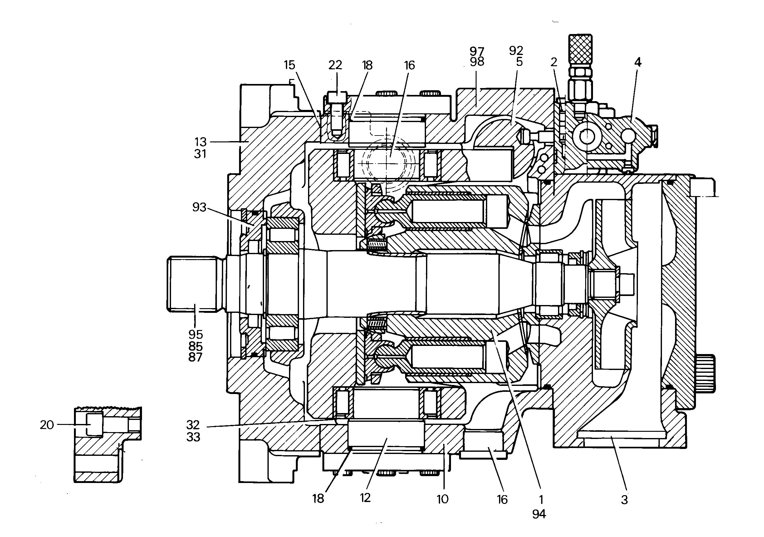 УЗЕЛ ПРИВОДНОЙ NG 250 9275233 LIEBHERR