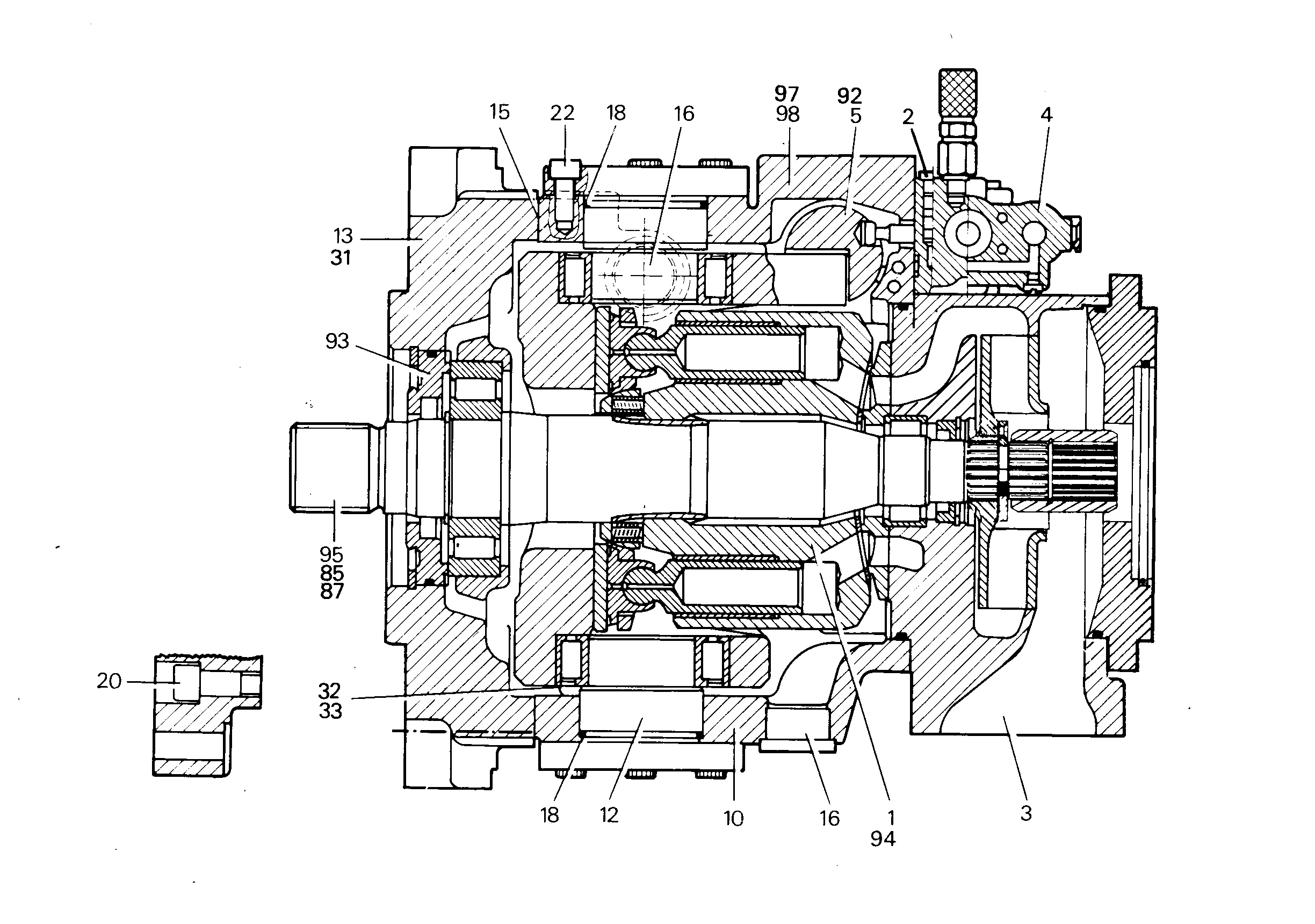 ПЛИТА СОЕДИНИТЕЛЬНАЯ NG 250 9276776 LIEBHERR