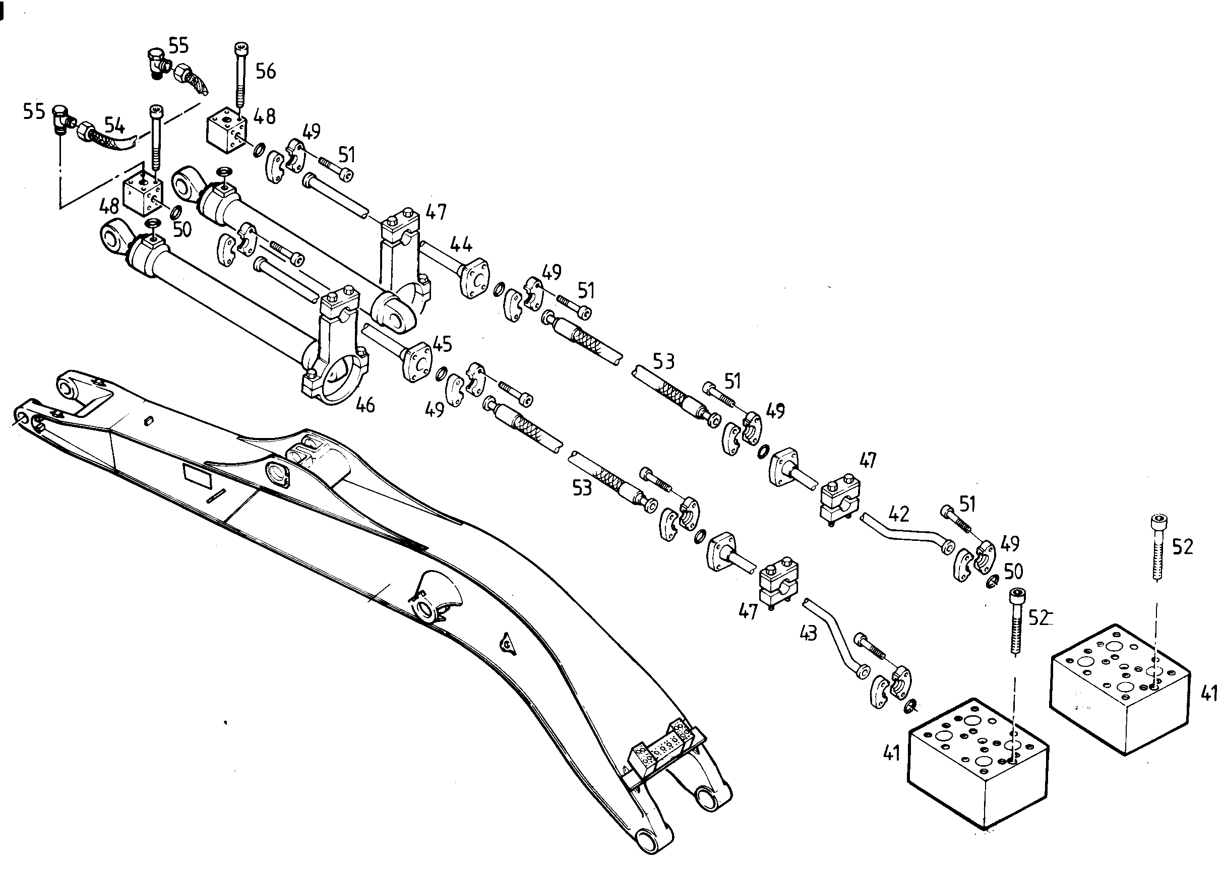 СКОБА d=219 9757613 LIEBHERR