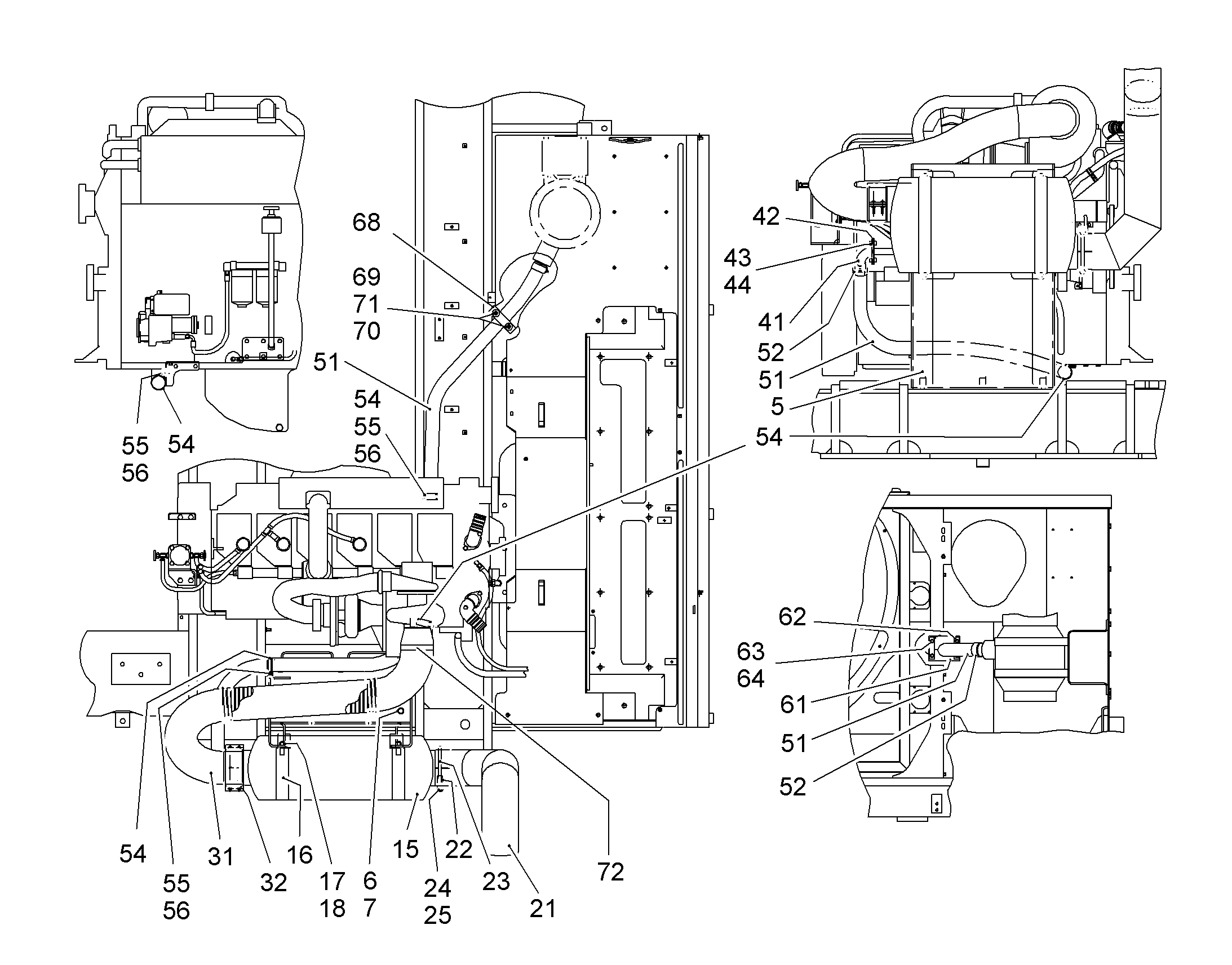 СКОБА DIN 3016-1 D1 65X25 W1-2-CR 7367083 LIEBHERR