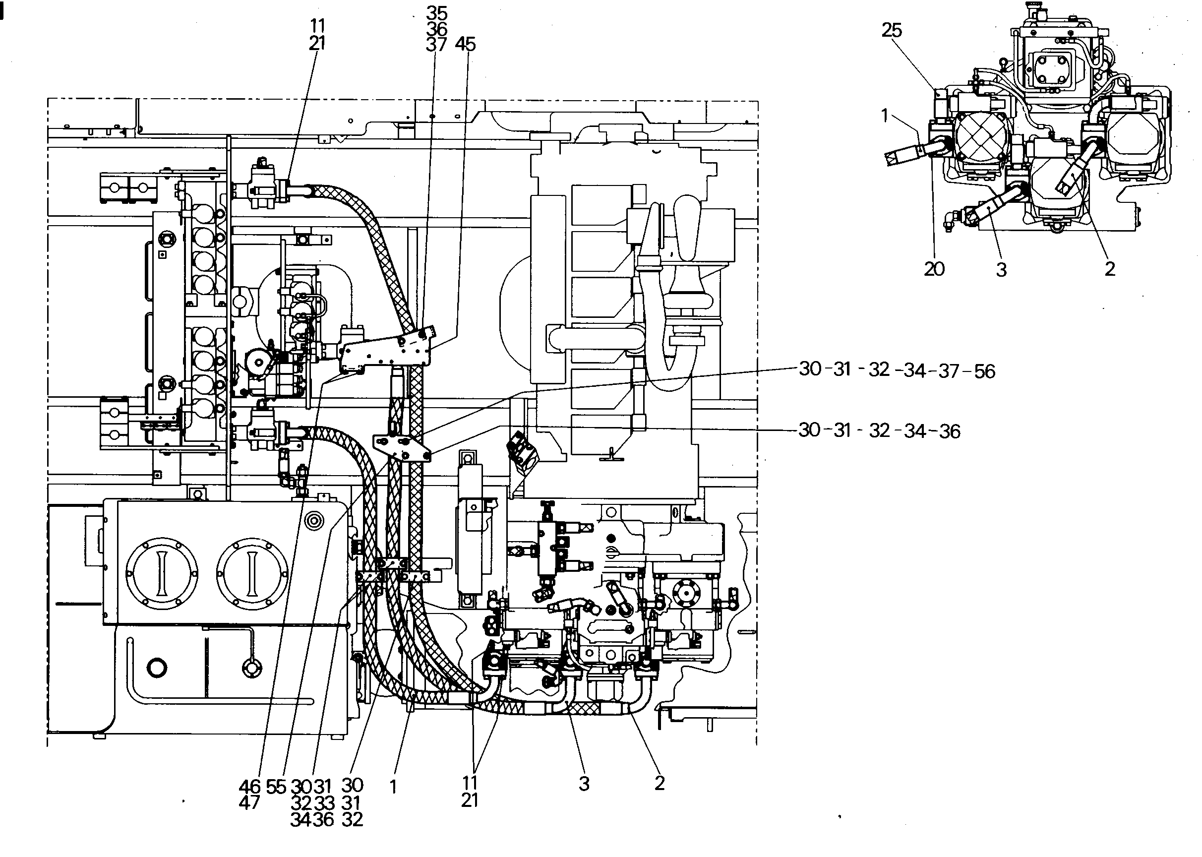 ШЛАНГИ ПАРОВЫЕ 9682378 LIEBHERR