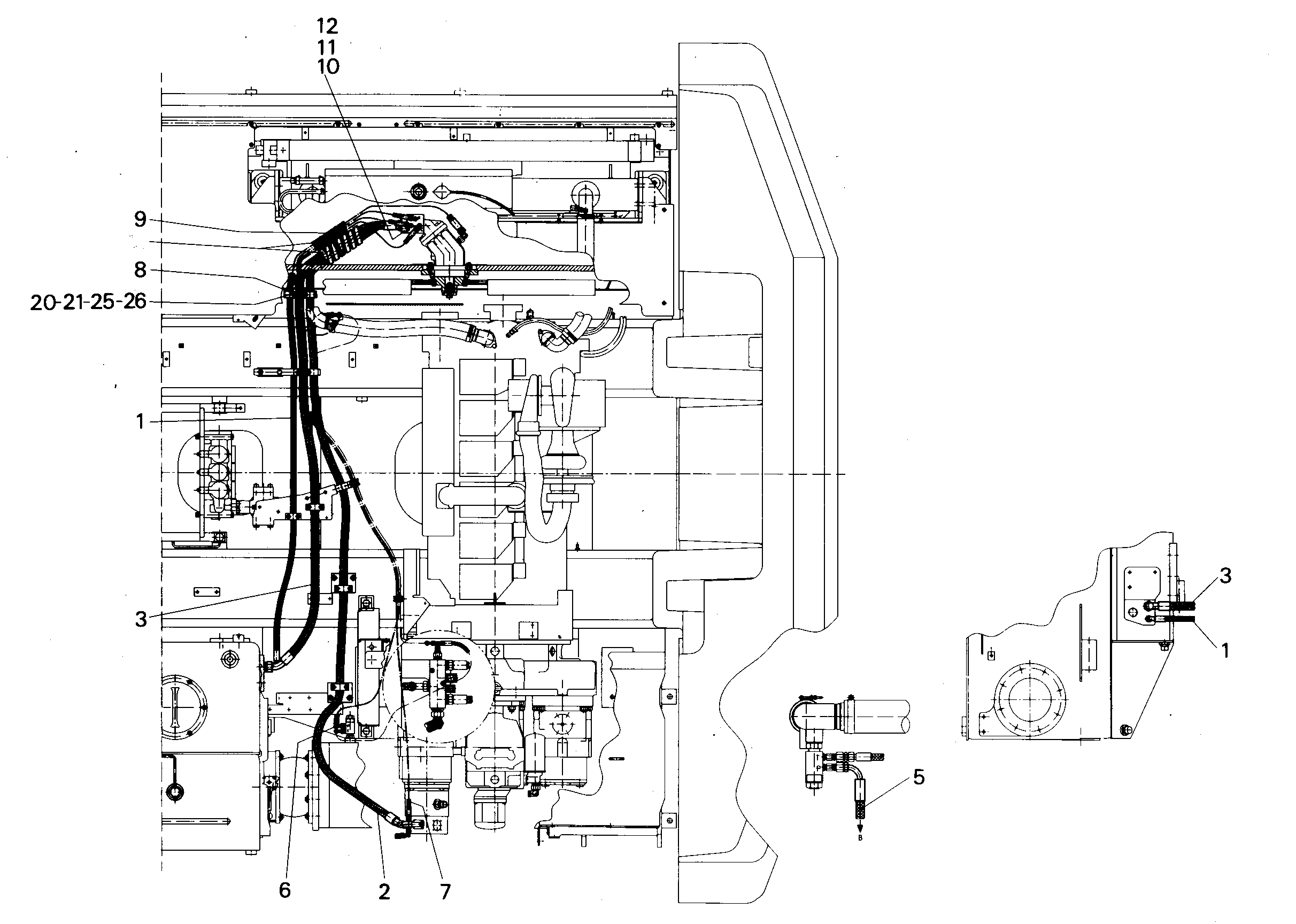 ПОЛУХОМУТИК 9755076 LIEBHERR