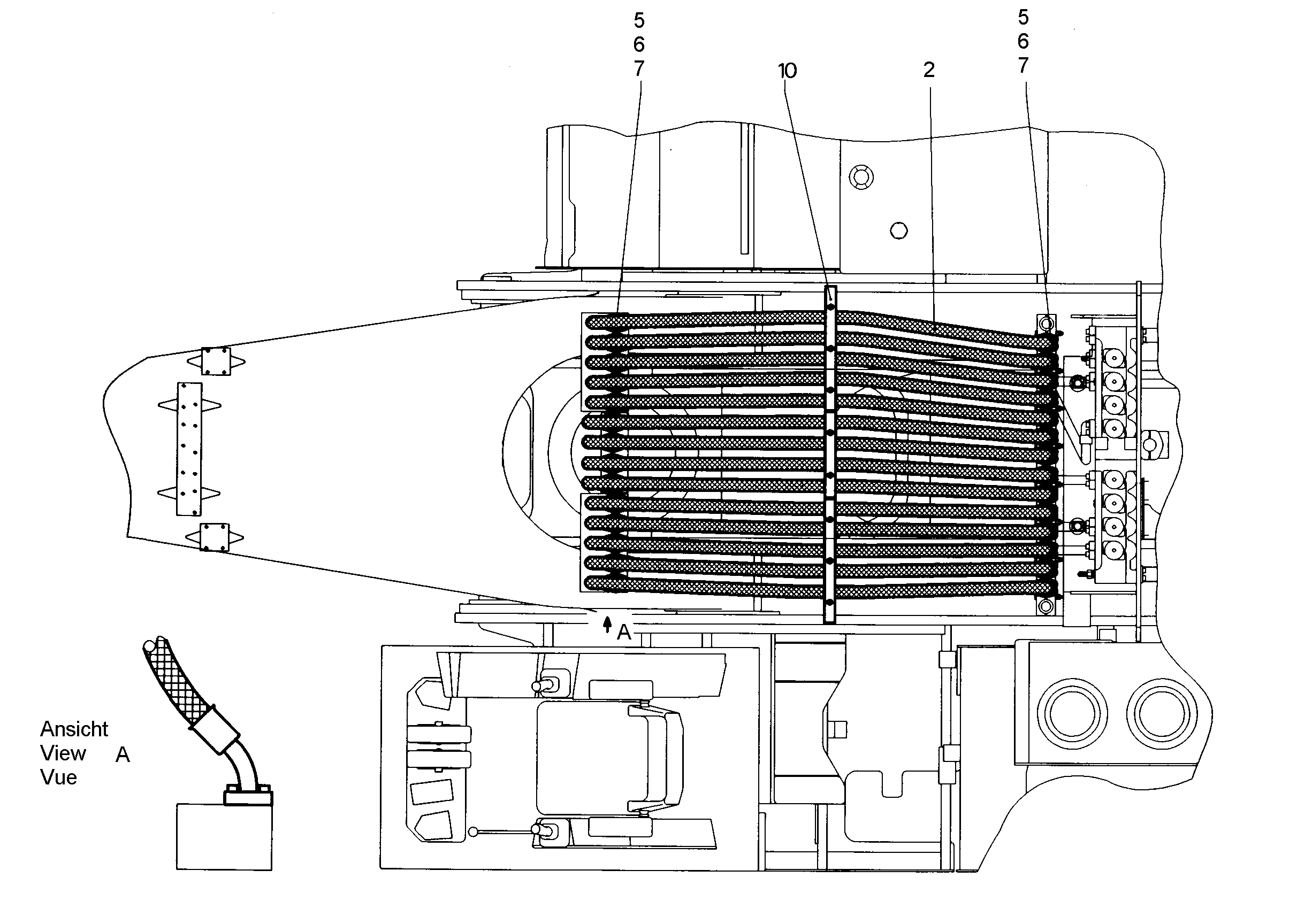 СКОБА 9754439 LIEBHERR