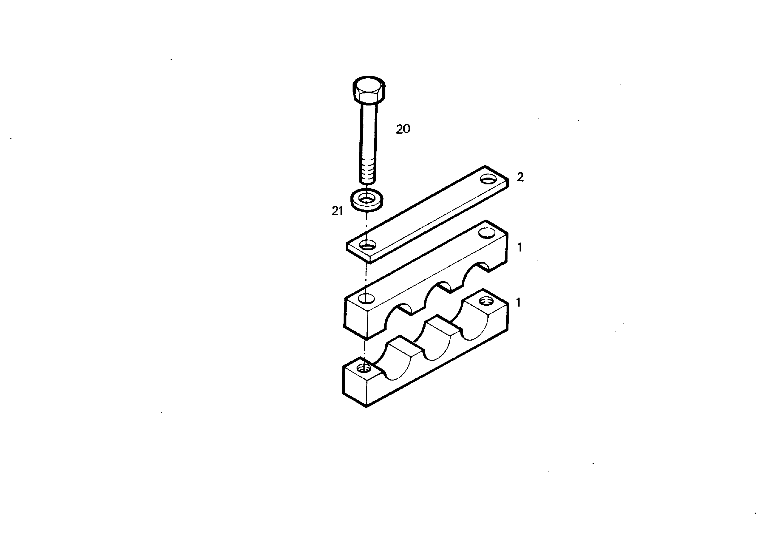 СКОБА d=23 9340644 LIEBHERR