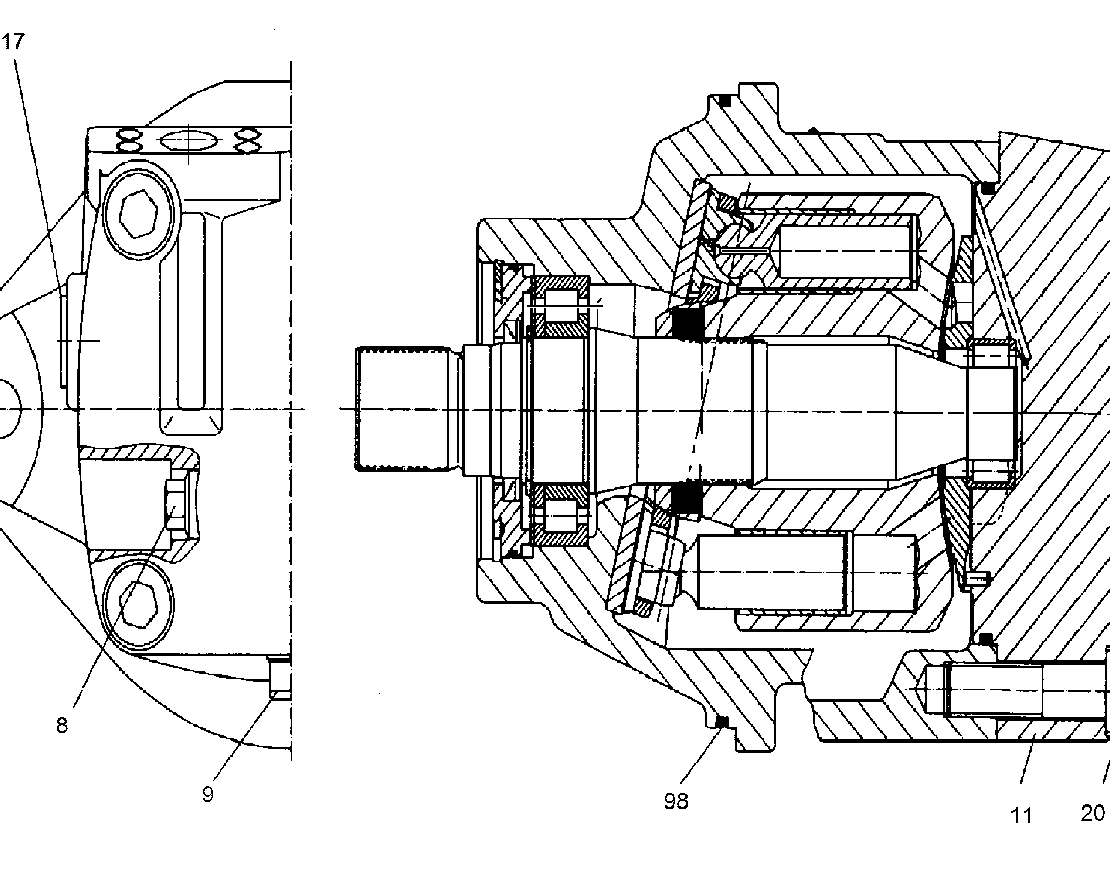 КОМПЛЕКТ УПЛОТНЕНИЙ NG 280 9270792 LIEBHERR