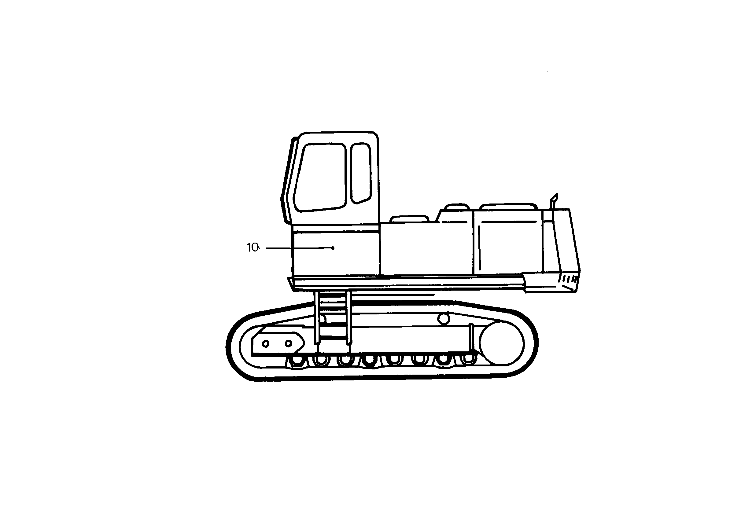 ВОЗВЫШЕНИЕ КАБИНЫ 800MM 9376563 LIEBHERR