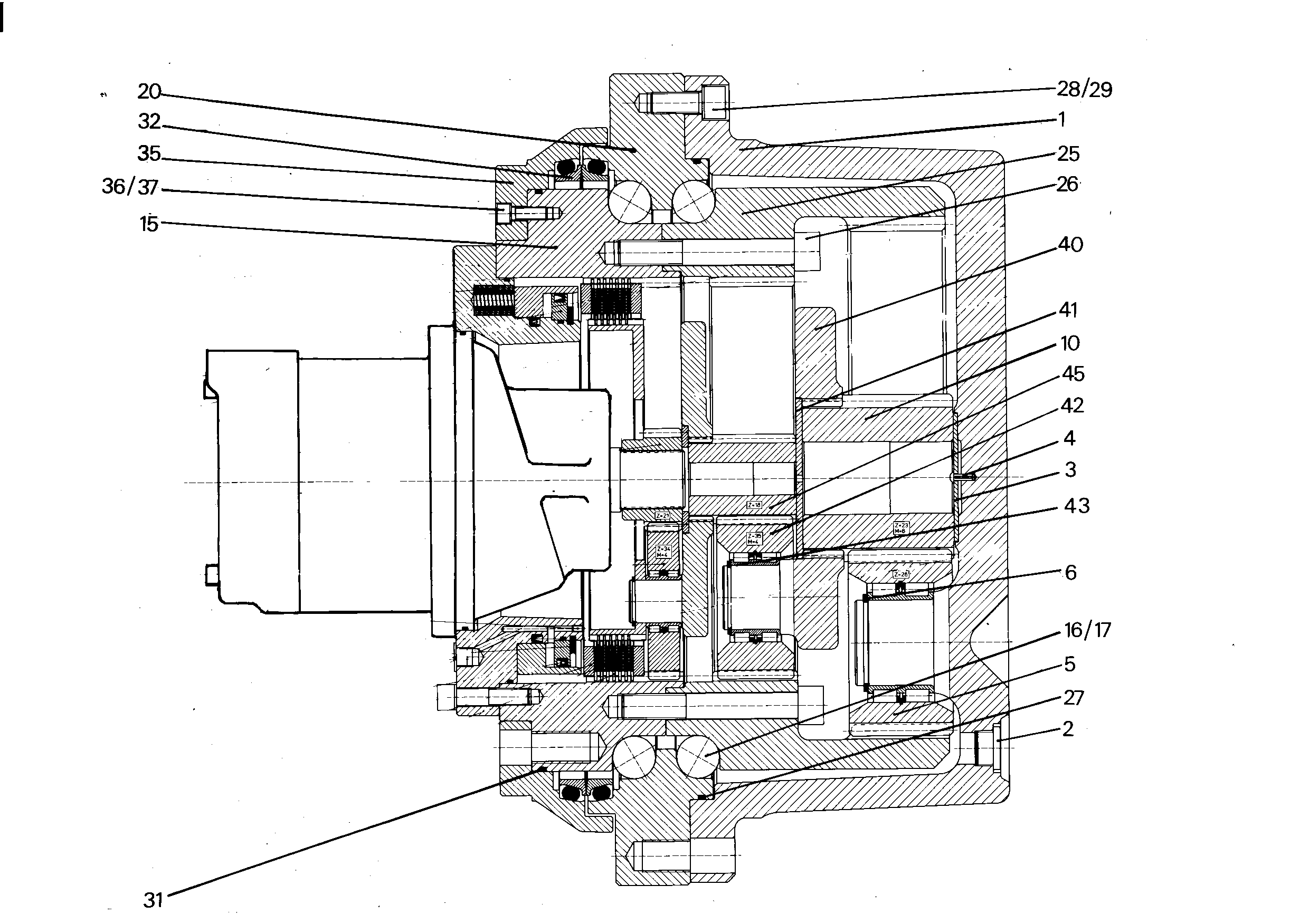 СТОПОРНОЕ КОЛЬЦО DIN 471 60 428012201 LIEBHERR