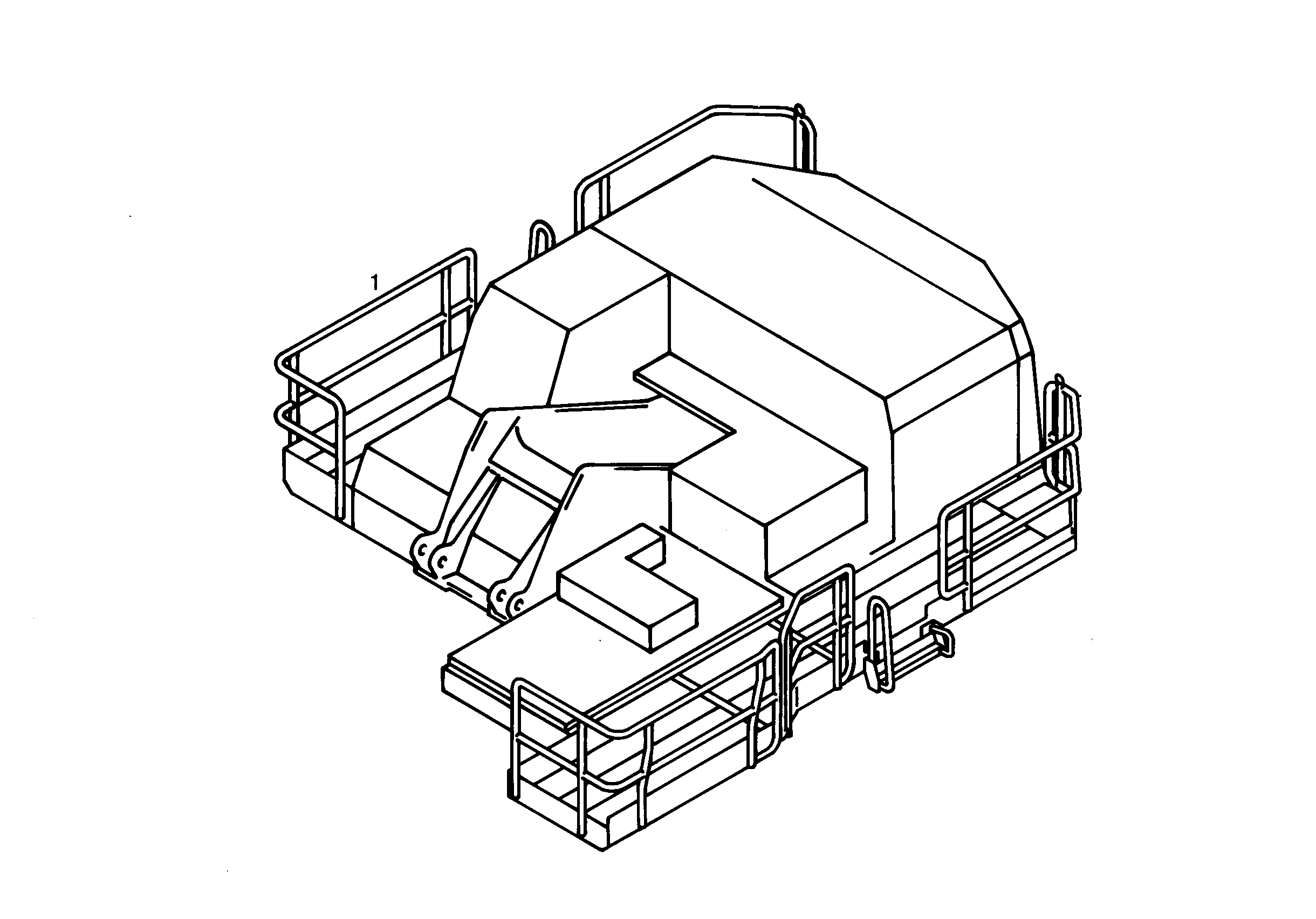 ДООБОРУДОВАНИЕ МОСТИКА 9380122 LIEBHERR