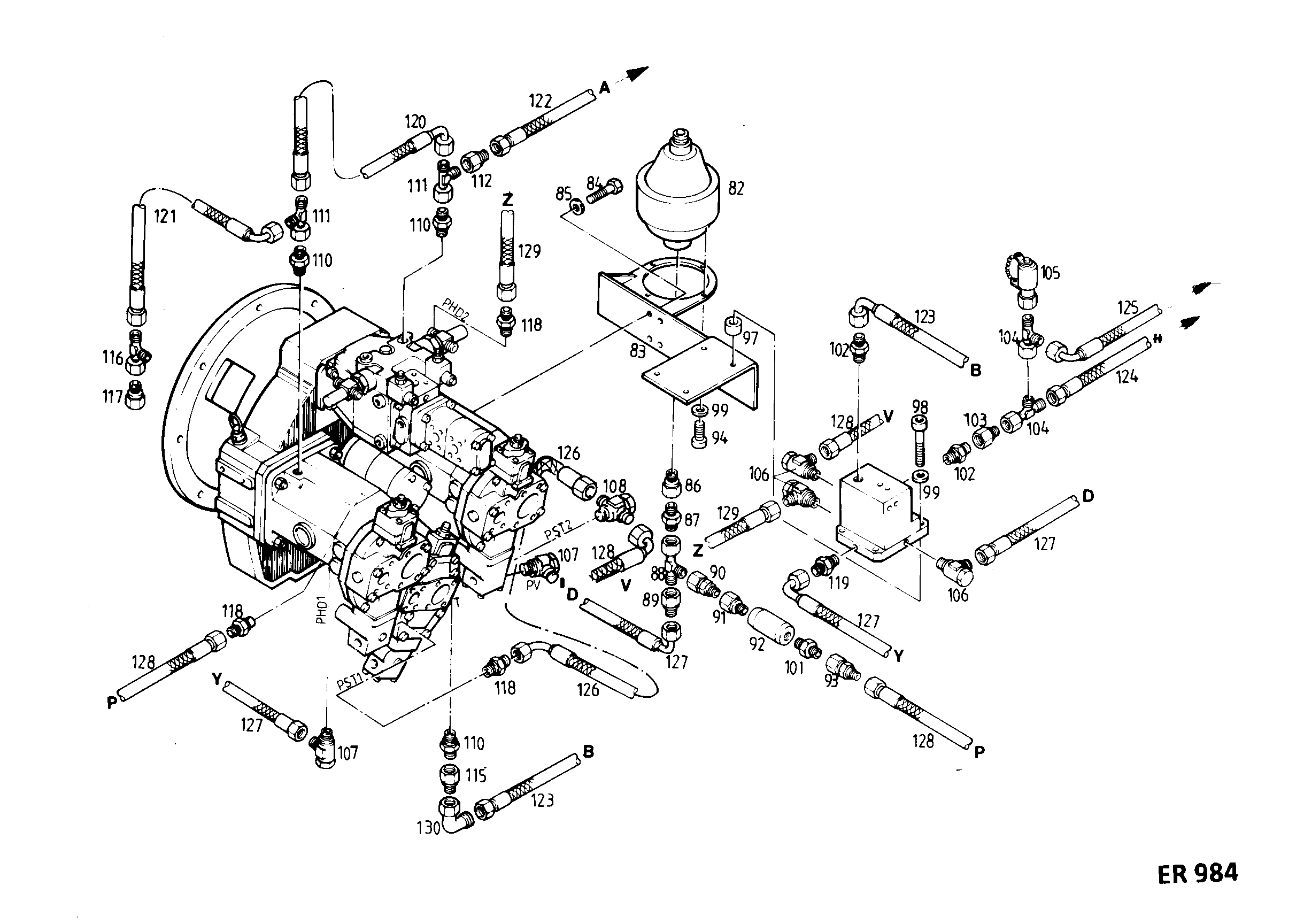 РАСПОРКА X12X10 9381895 LIEBHERR