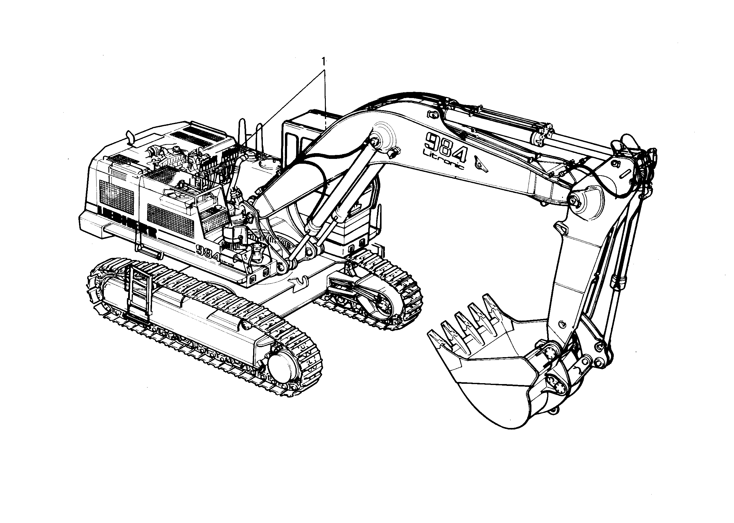 ДОРАБОТКА - МОНТ.НАБ.МЕХ.ПОВ. 9389890 LIEBHERR