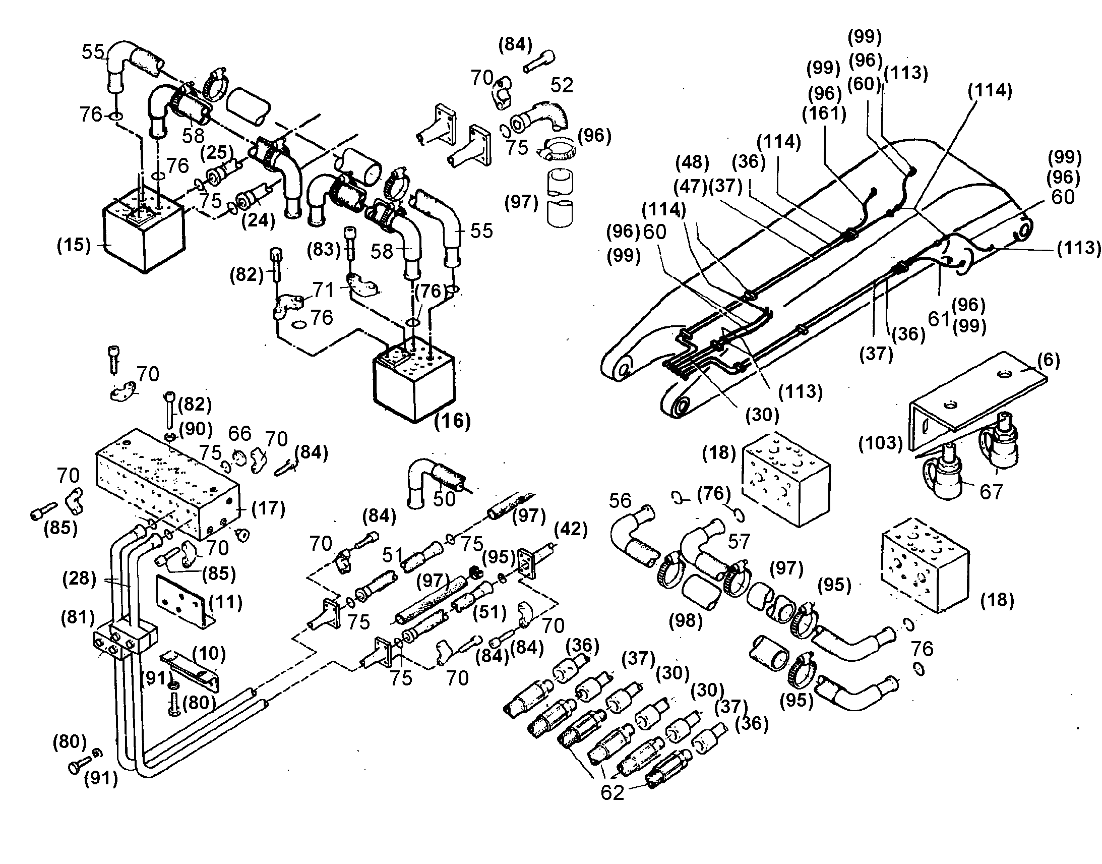 ШЛАНГ 32X2000 5604238 LIEBHERR