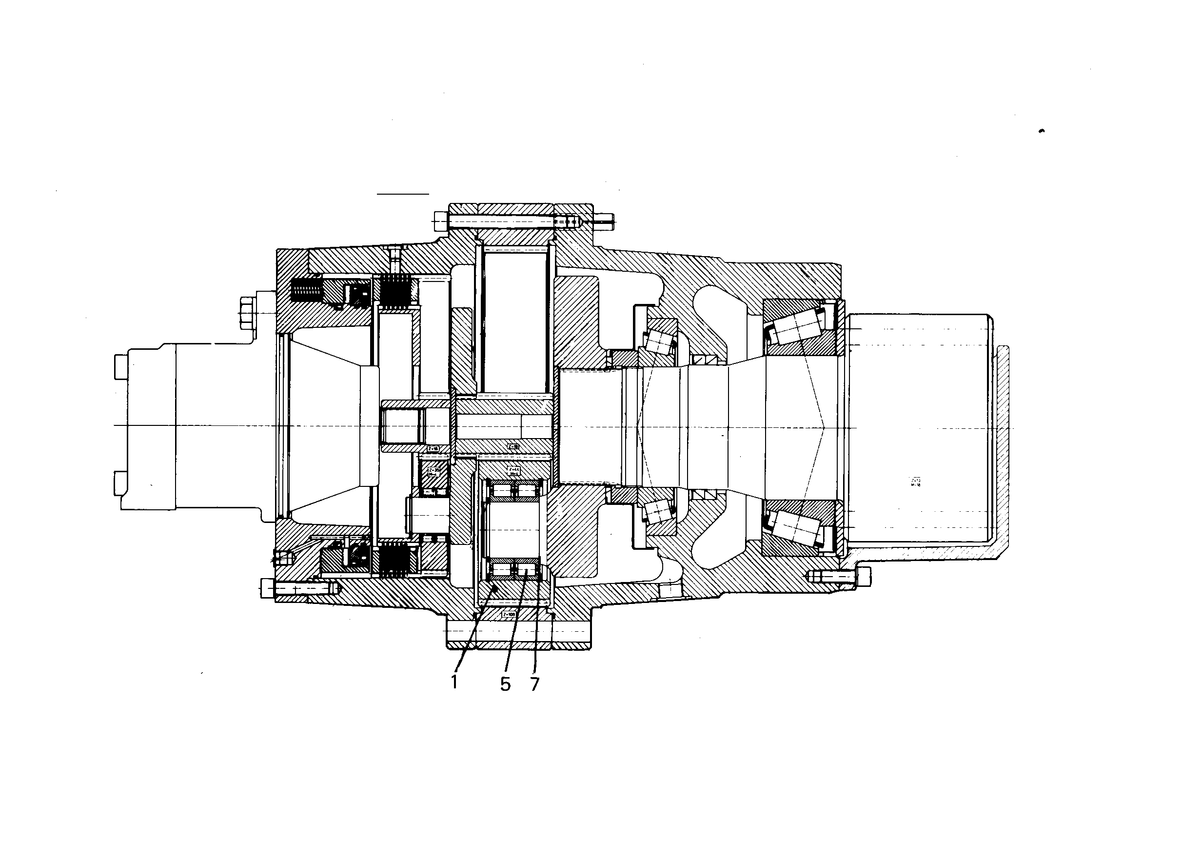 СТОПОРНОЕ КОЛЬЦО DIN 472 125 10171638 LIEBHERR