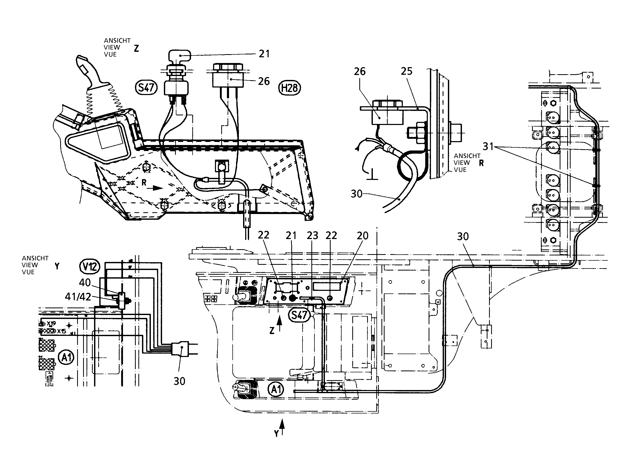 ВЫКЛЮЧАТЕЛЬ ЗАЖИГАНИЯ 6202785 LIEBHERR