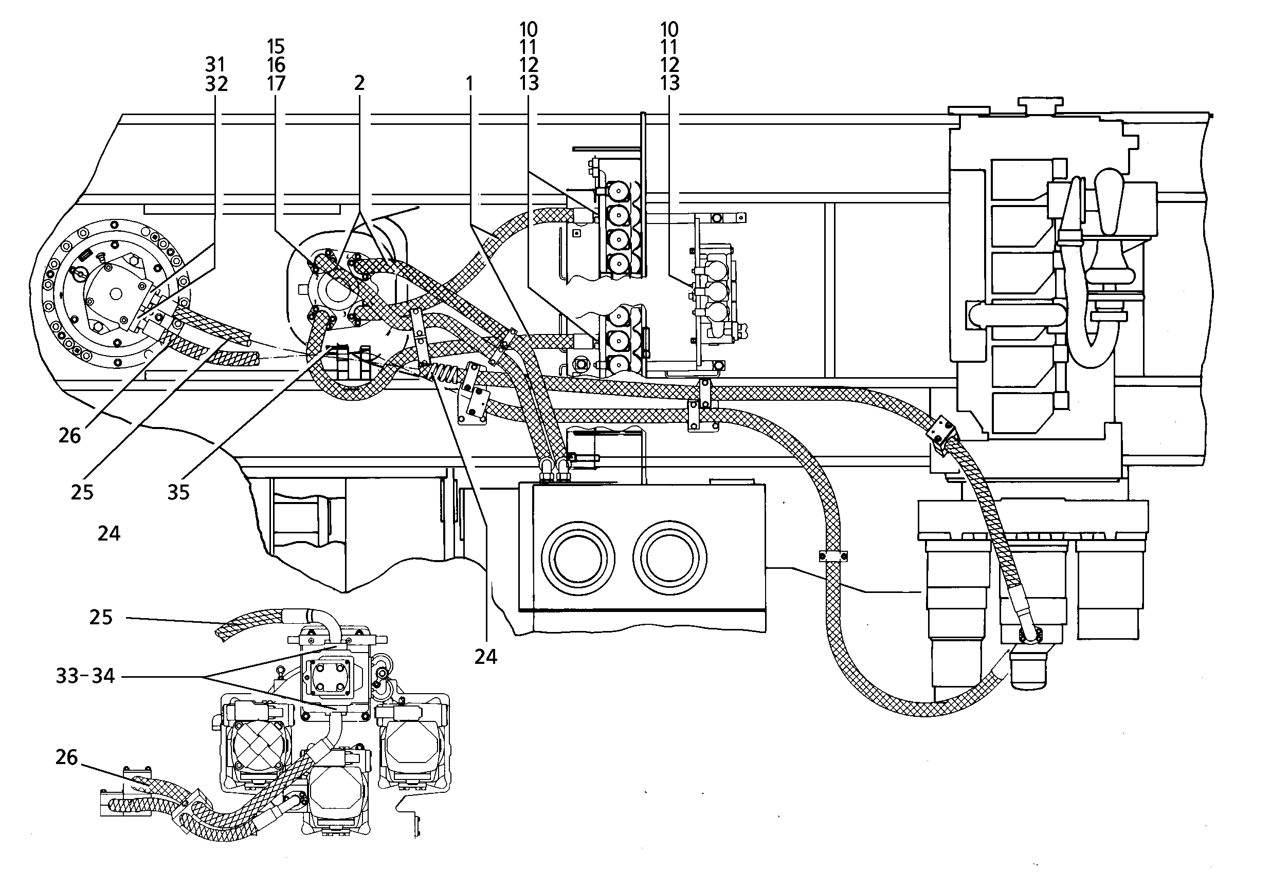 ПЛИТА 9572773 LIEBHERR