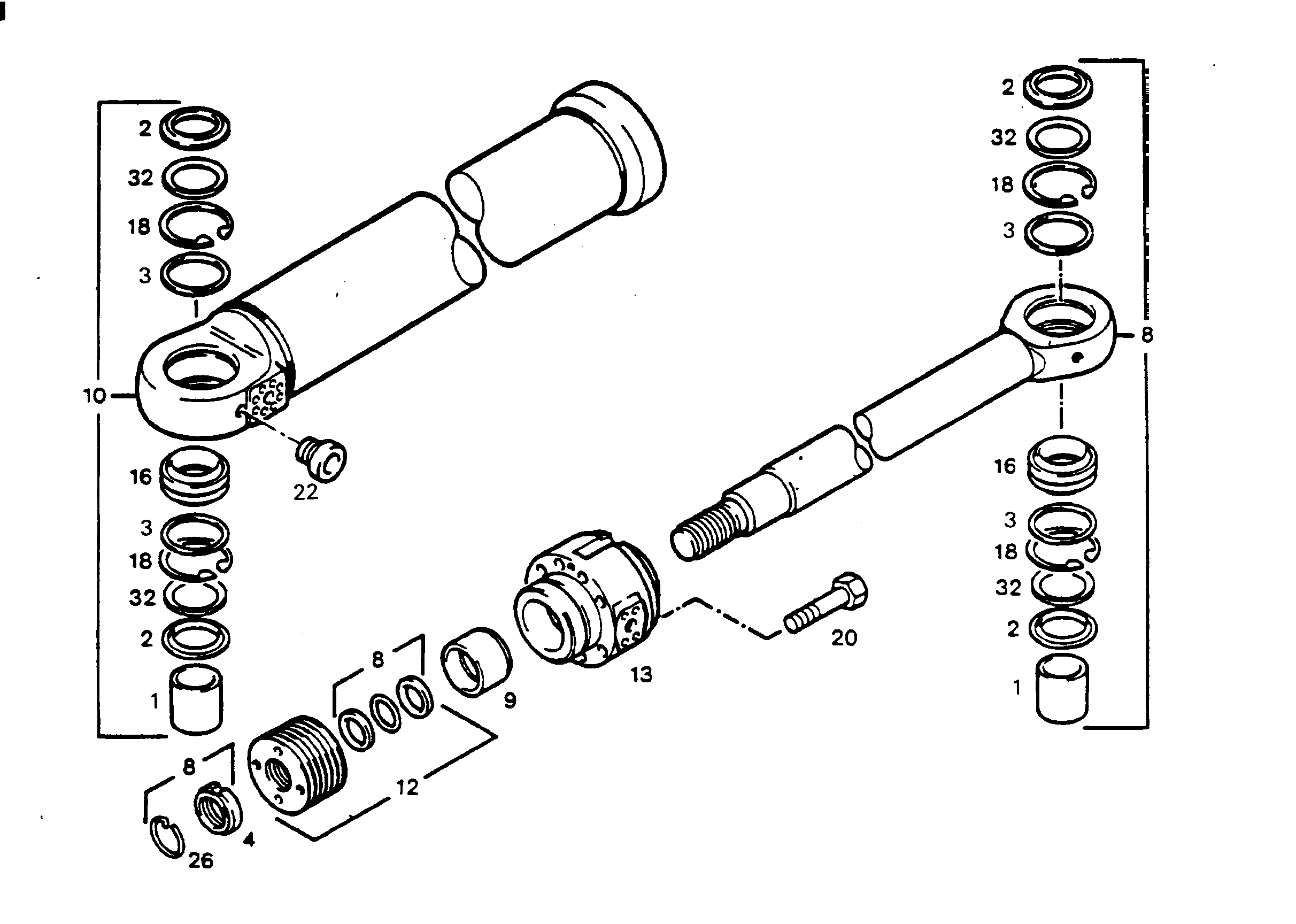 БОЛТ С ШЕСТИГРАННОЙ ГОЛОВКОЙ ISO 4014 M24X140 10.9 DAC 9230178 LIEBHERR