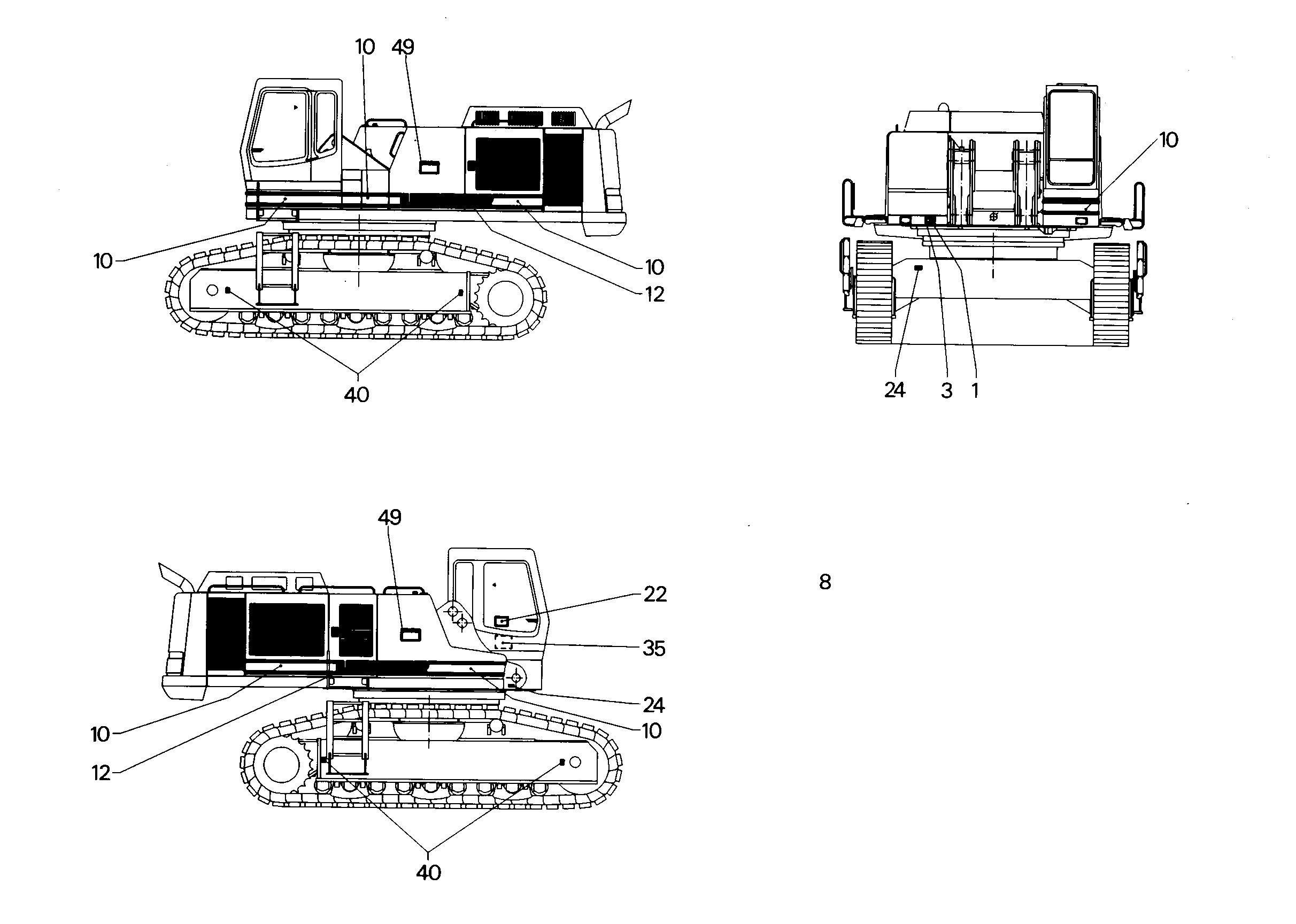 ГАЙКА КОЛПАЧКОВАЯ M4 4901762 LIEBHERR