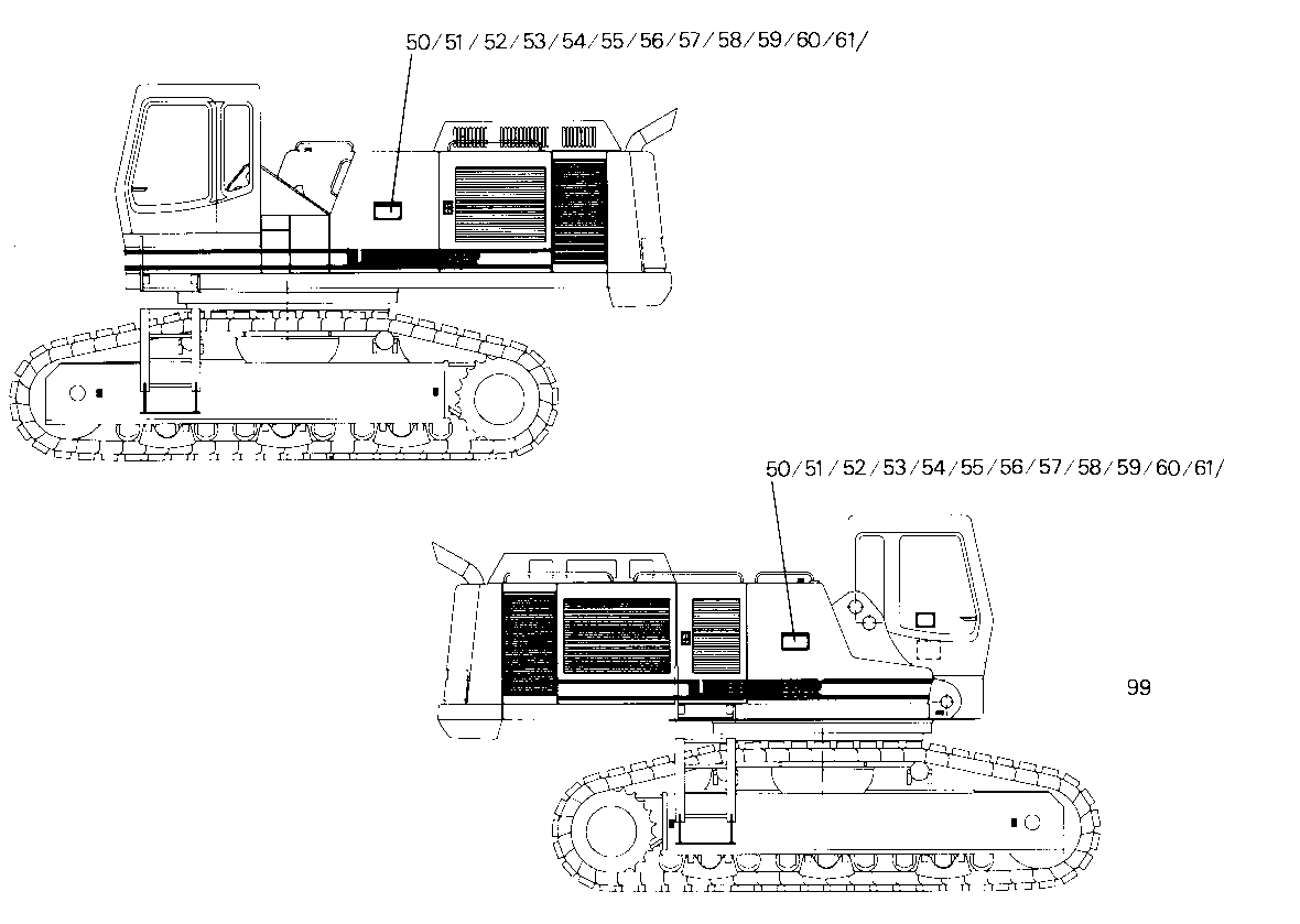 ТАБЛИЧКИ РУМЫНСКИЙ 9757929 LIEBHERR