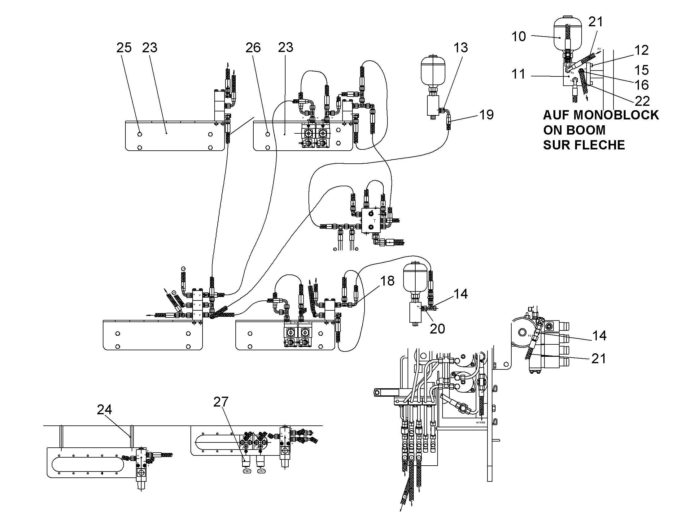 ШЛАНГ 6X8000 5612677 LIEBHERR