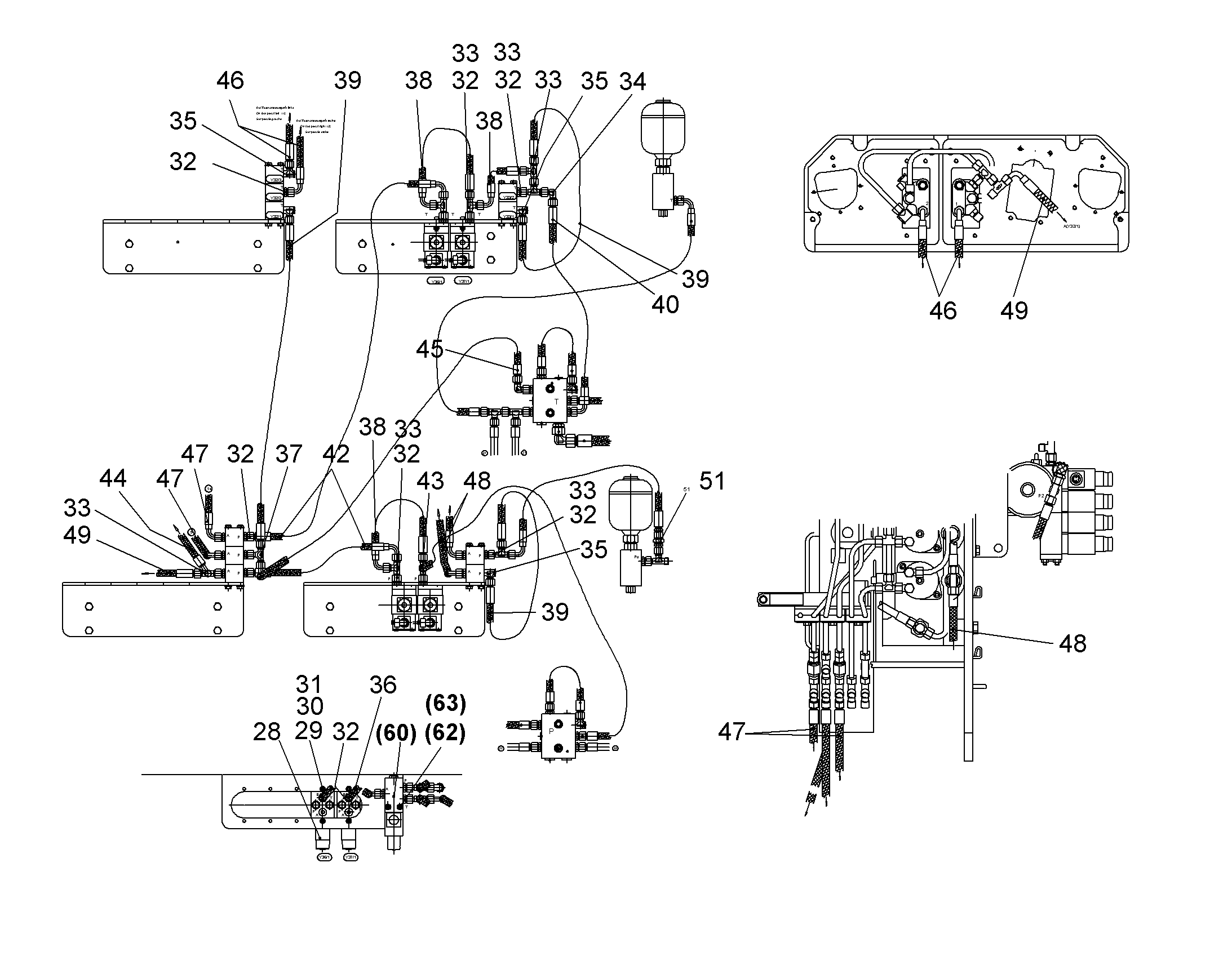 ШЛАНГ УПРАВЛЕНИЯ 8X300 7403175 LIEBHERR