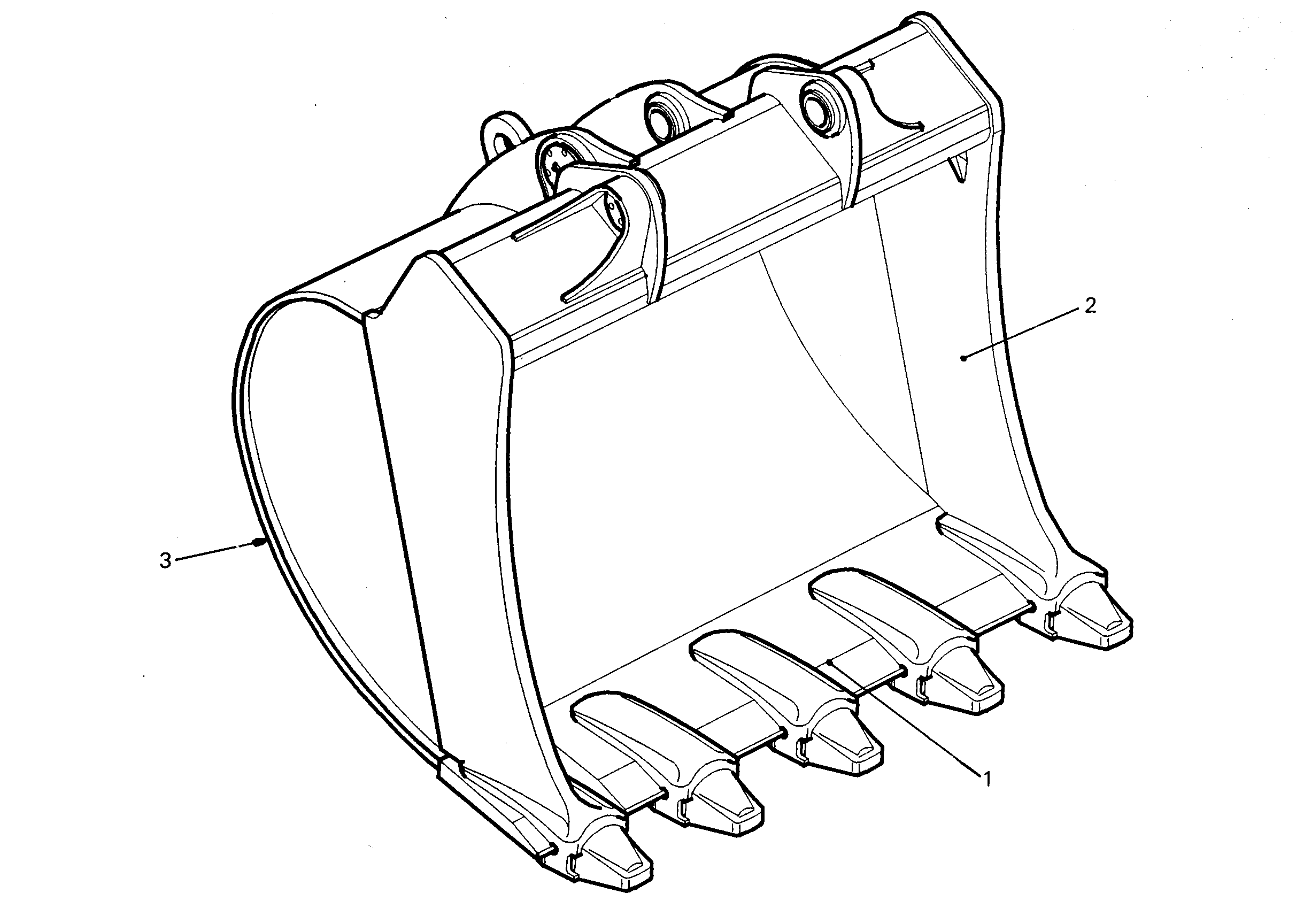 ЗАБРАЛО КОВША 9755462 LIEBHERR