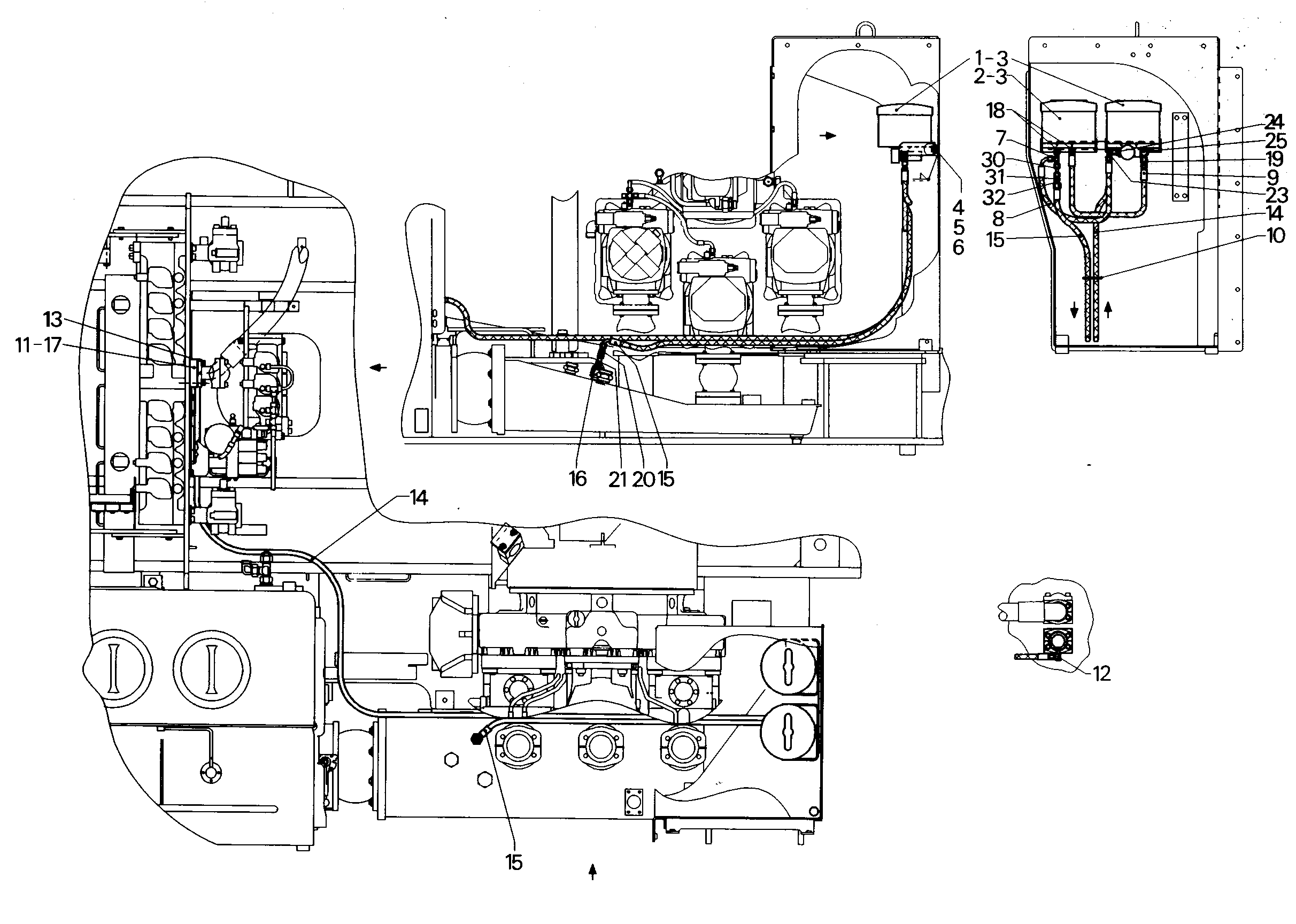ШЛАНГ УПРАВЛЕНИЯ 8X4300 5608732 LIEBHERR
