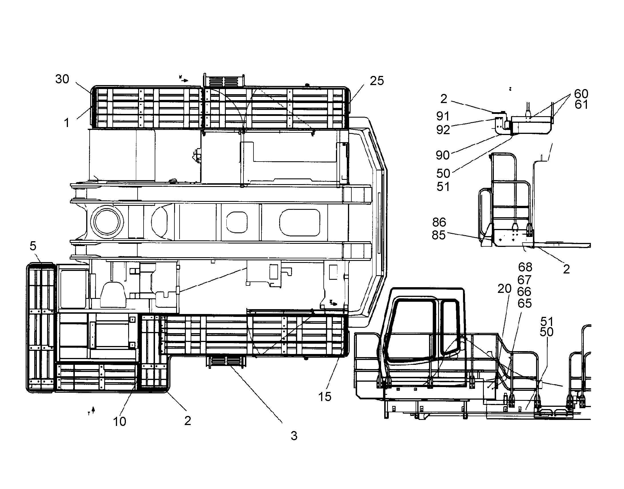 ПЕРЕОБОРУД. ПОВОР. ПЛАТФОРМЫ 9681768 LIEBHERR