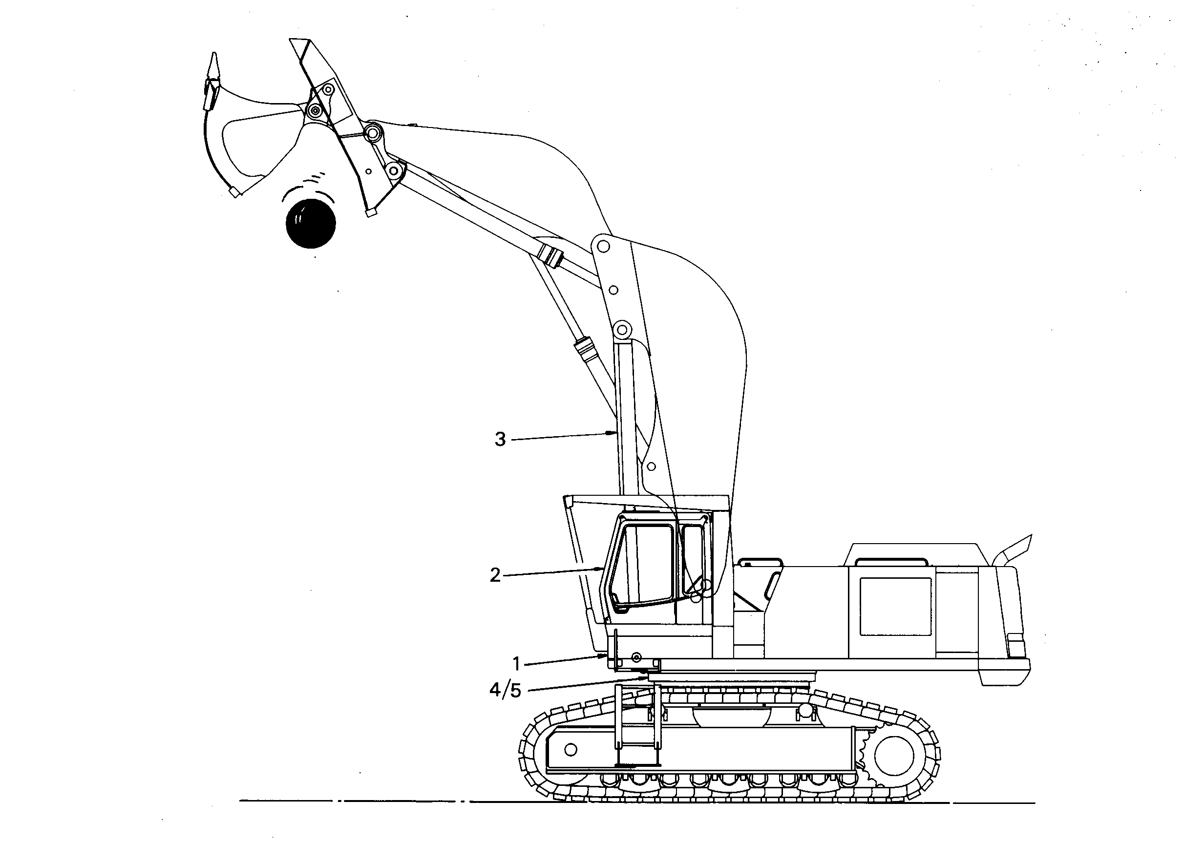 ФАРЫ - ЗАЩИТА СПЕРЕДИ 9768984 LIEBHERR
