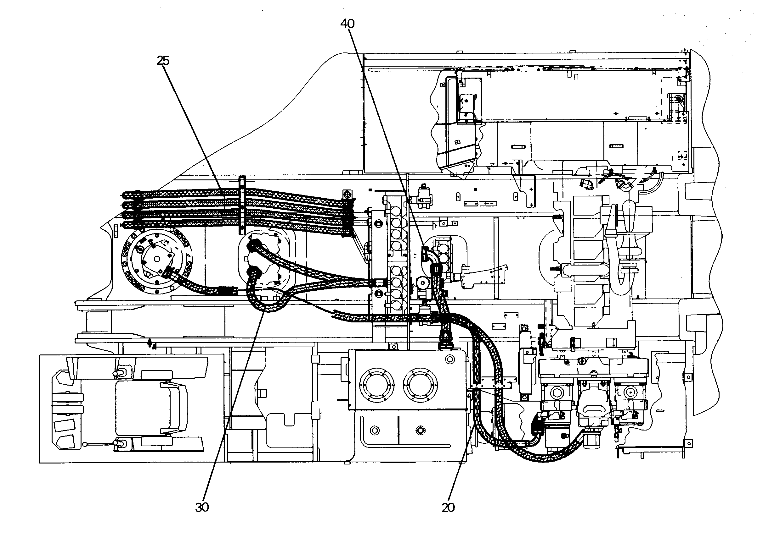 ГИДР. ВСАСЫВАЮЩИЕ+ОБР. ШЛАНГИ 9392289 LIEBHERR