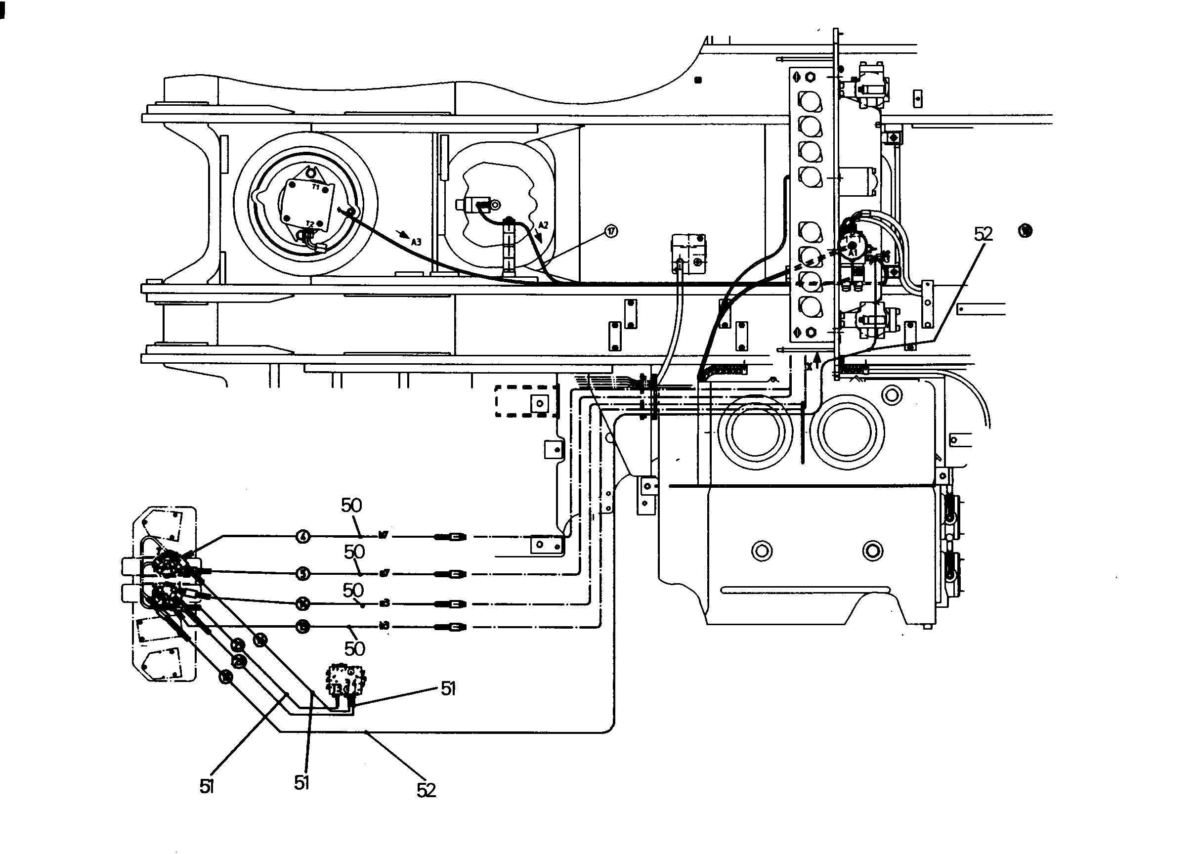 ШЛАНГ УПРАВЛЕНИЯ 8X4750 5611207 LIEBHERR