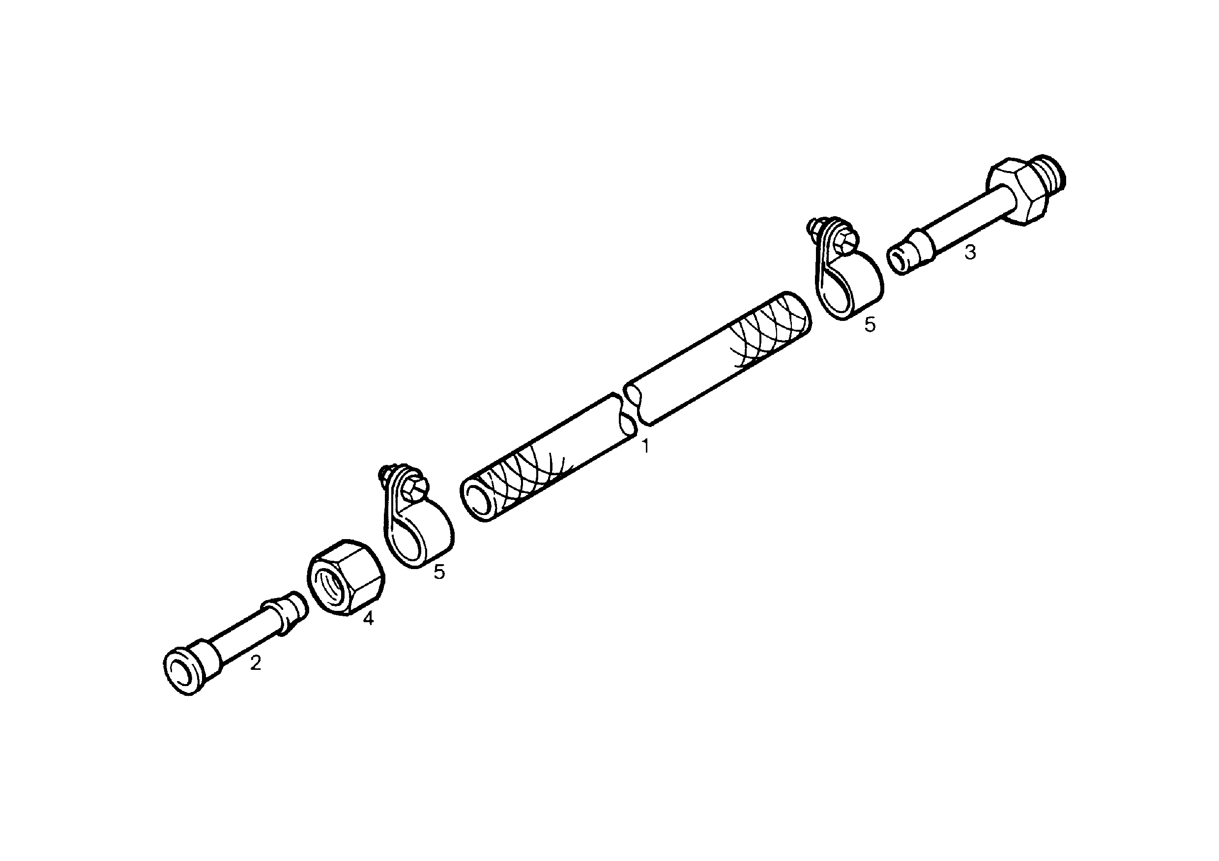 СКОБА ДЛЯ КРЕПЛЕНИЯ ШЛАНГА DIN 3017-2 B1 25 23,5-26,5X15 4820006 LIEBHERR