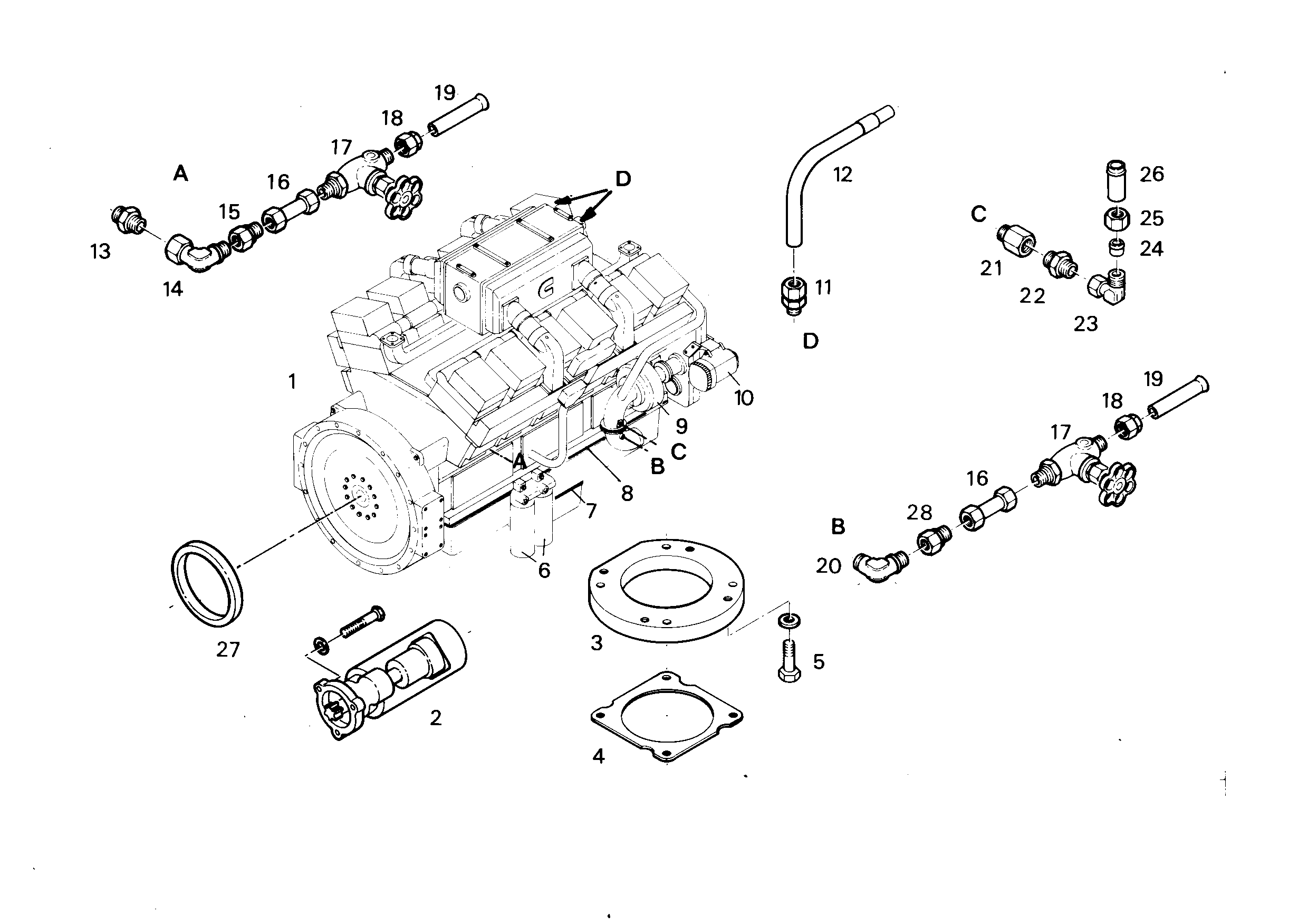 НАСОС ВОДЫ 5606048 LIEBHERR