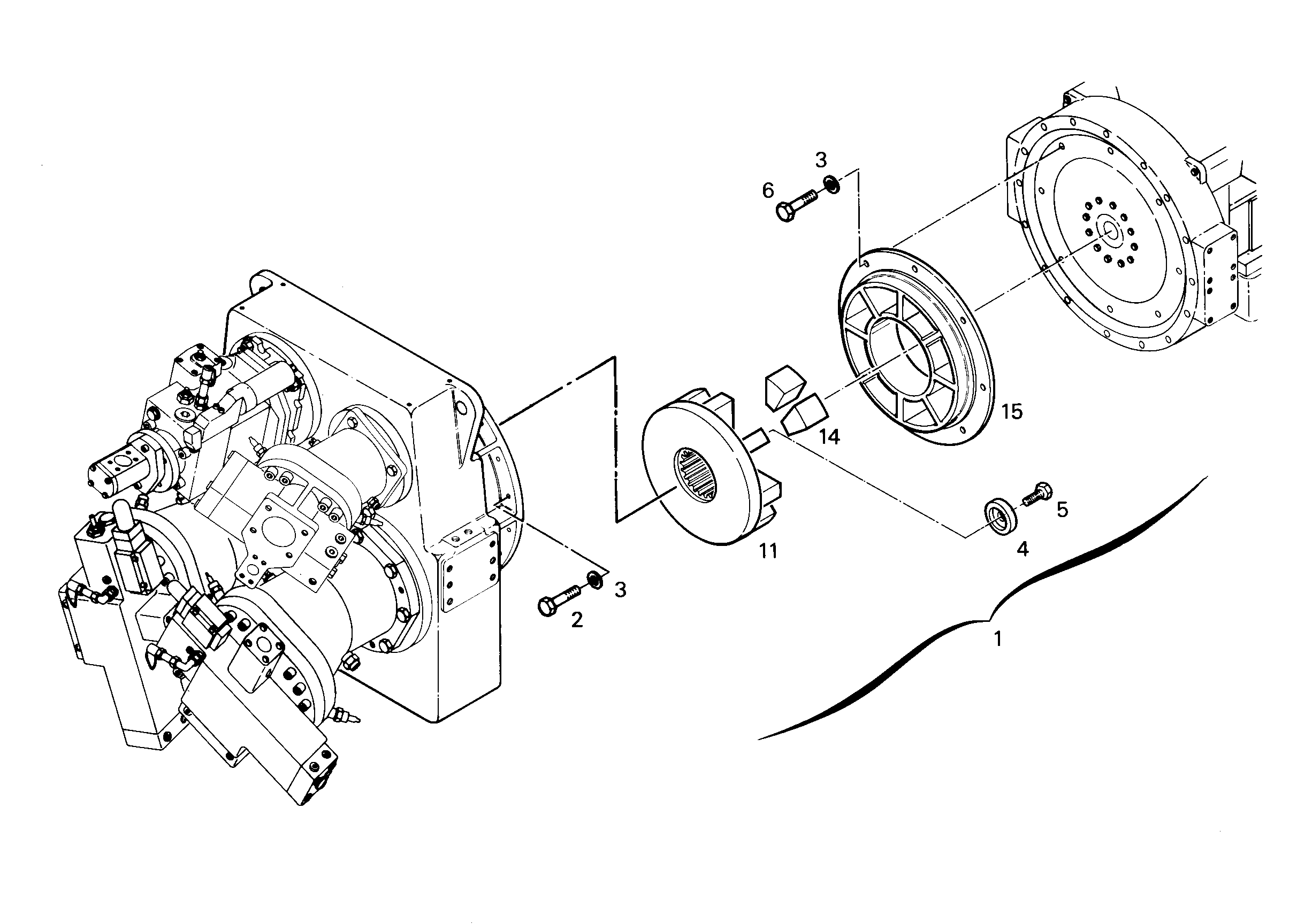 ФЛАНЦЕВОЕ СОЕДИНЕНИЕ 5608062 LIEBHERR