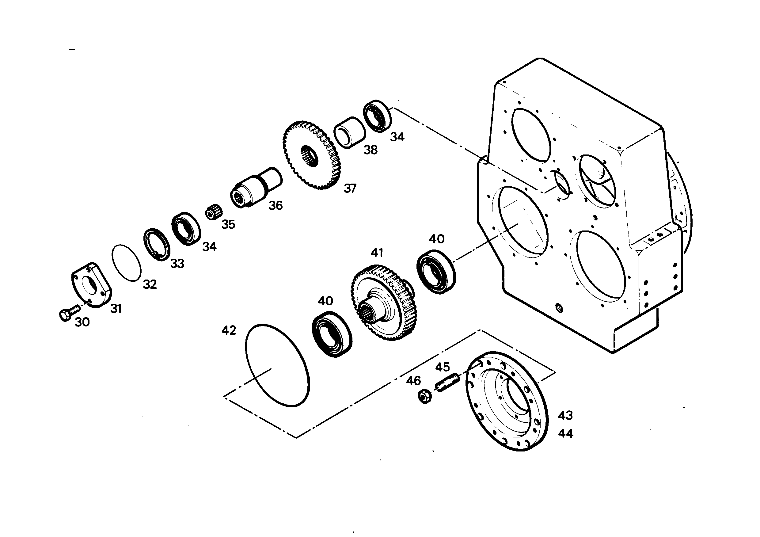 СТОПОРНОЕ КОЛЬЦО DIN 472 140 4281027 LIEBHERR