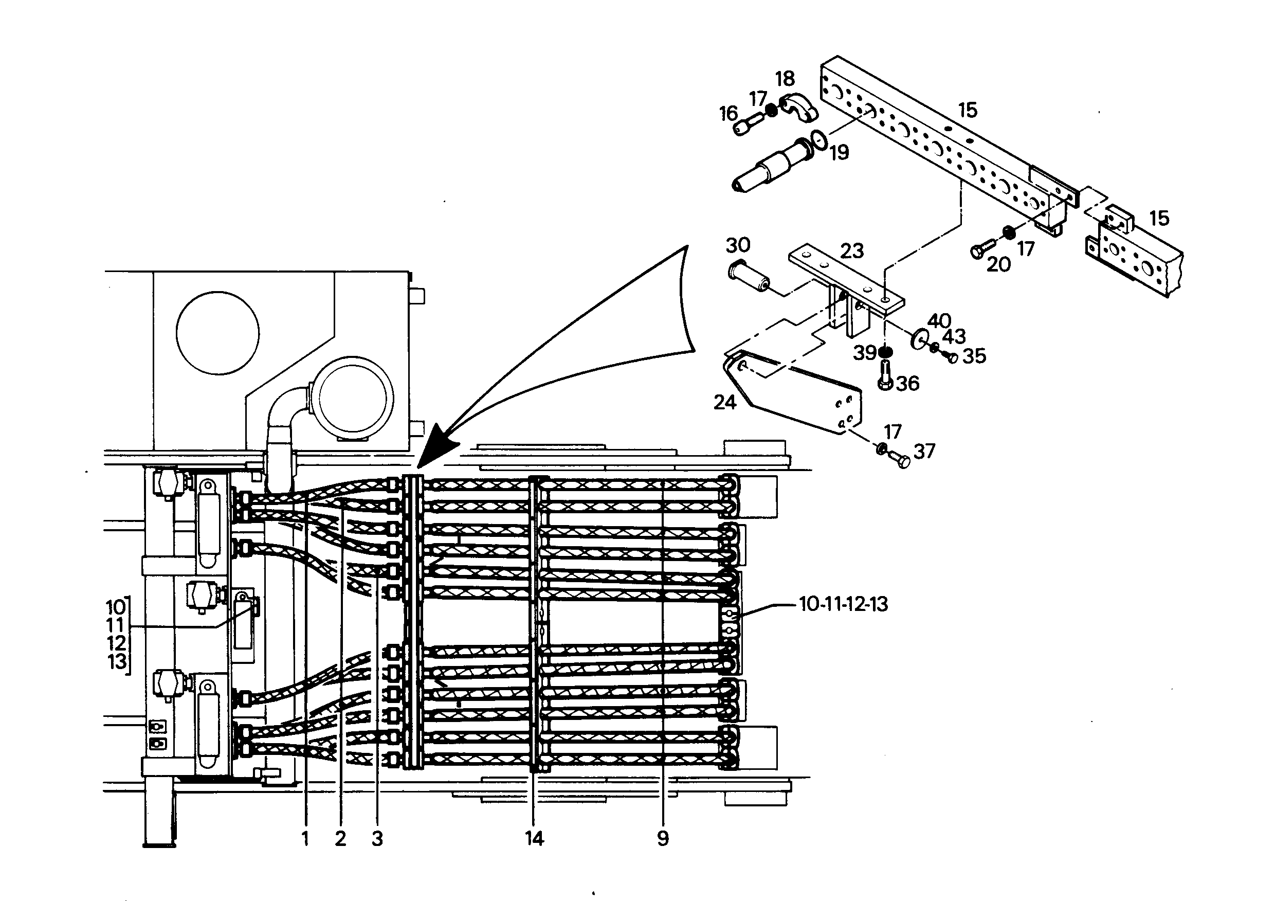 СКОБА 9354776 LIEBHERR