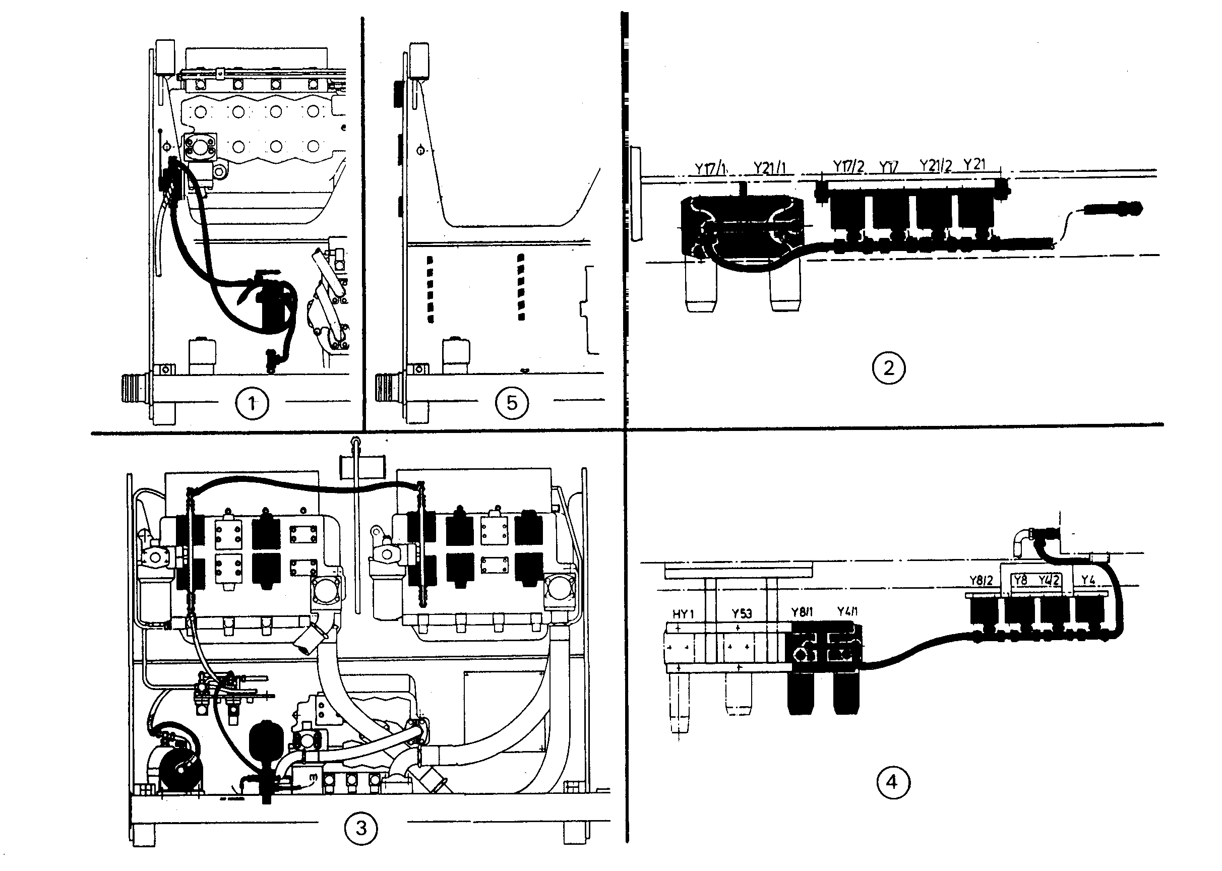 РЕКОНСТР.- КОНСОЛЬ Г-РАСПР. 9753868 LIEBHERR