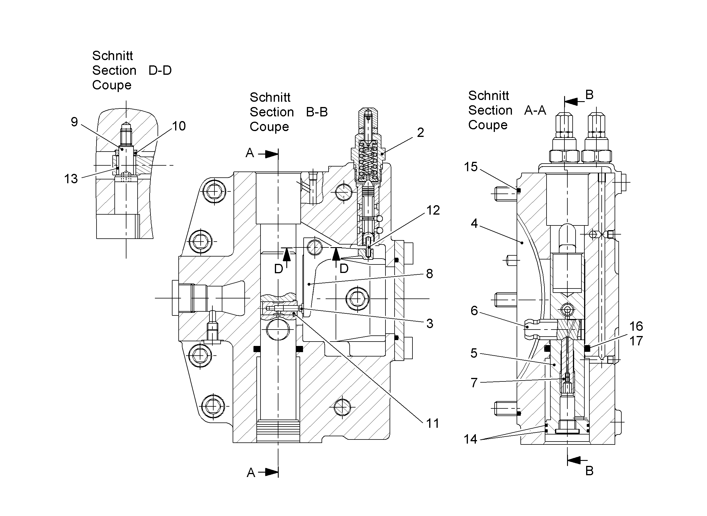 КЛАПАНННАЯ ВСТАВКА 10002103 LIEBHERR