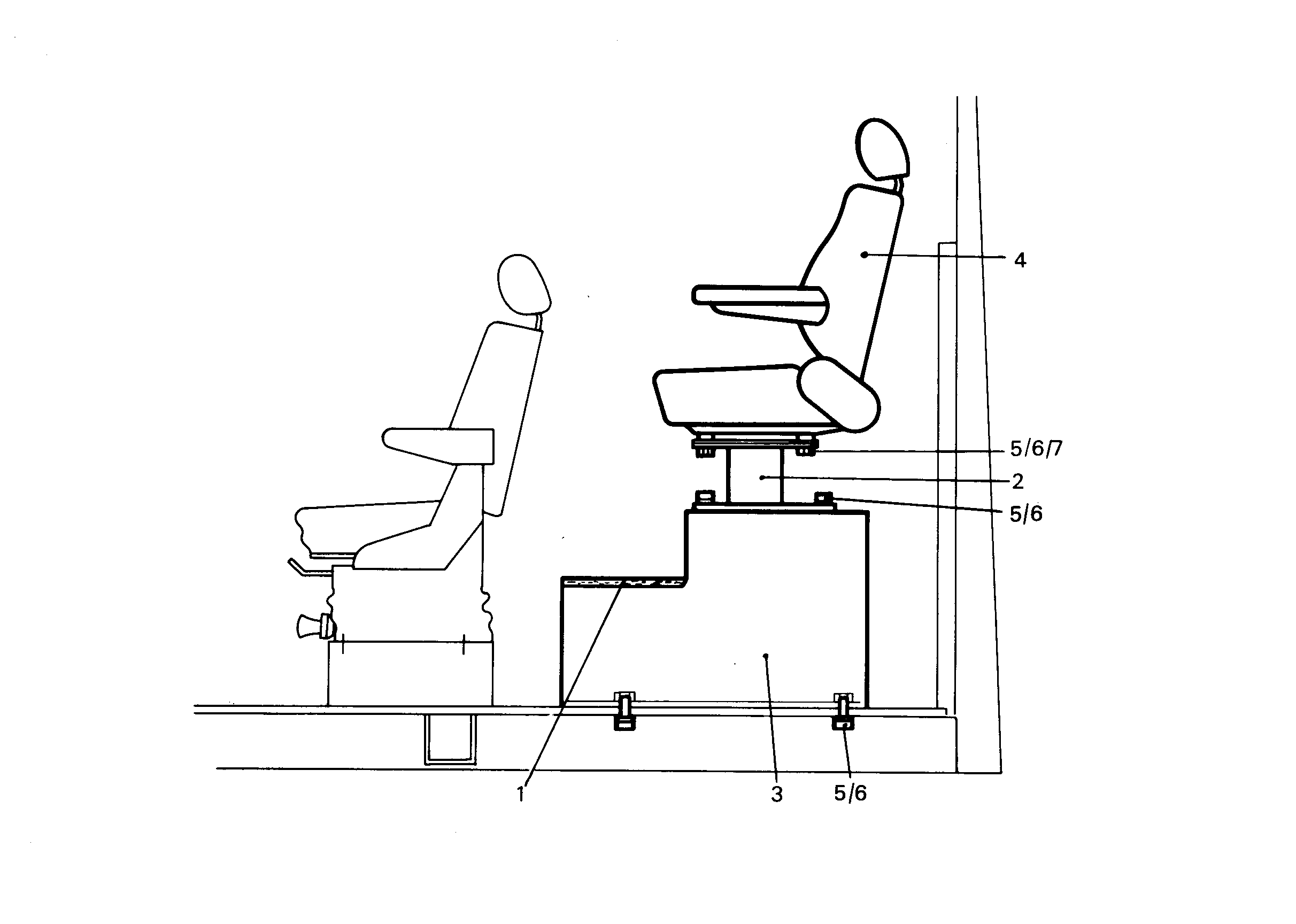 СИДЕНИЕ ПАССАЖИРА 7365215 LIEBHERR