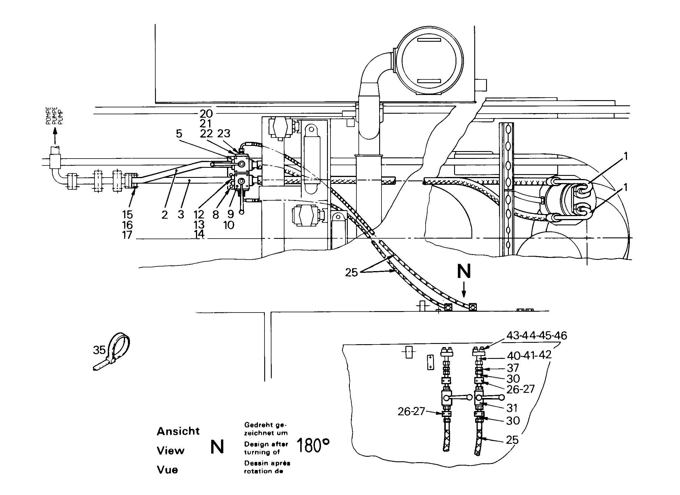 КОЛЬЦО РАЗРЕЗНОЕ DIN 3861 A S 16 4771012 LIEBHERR