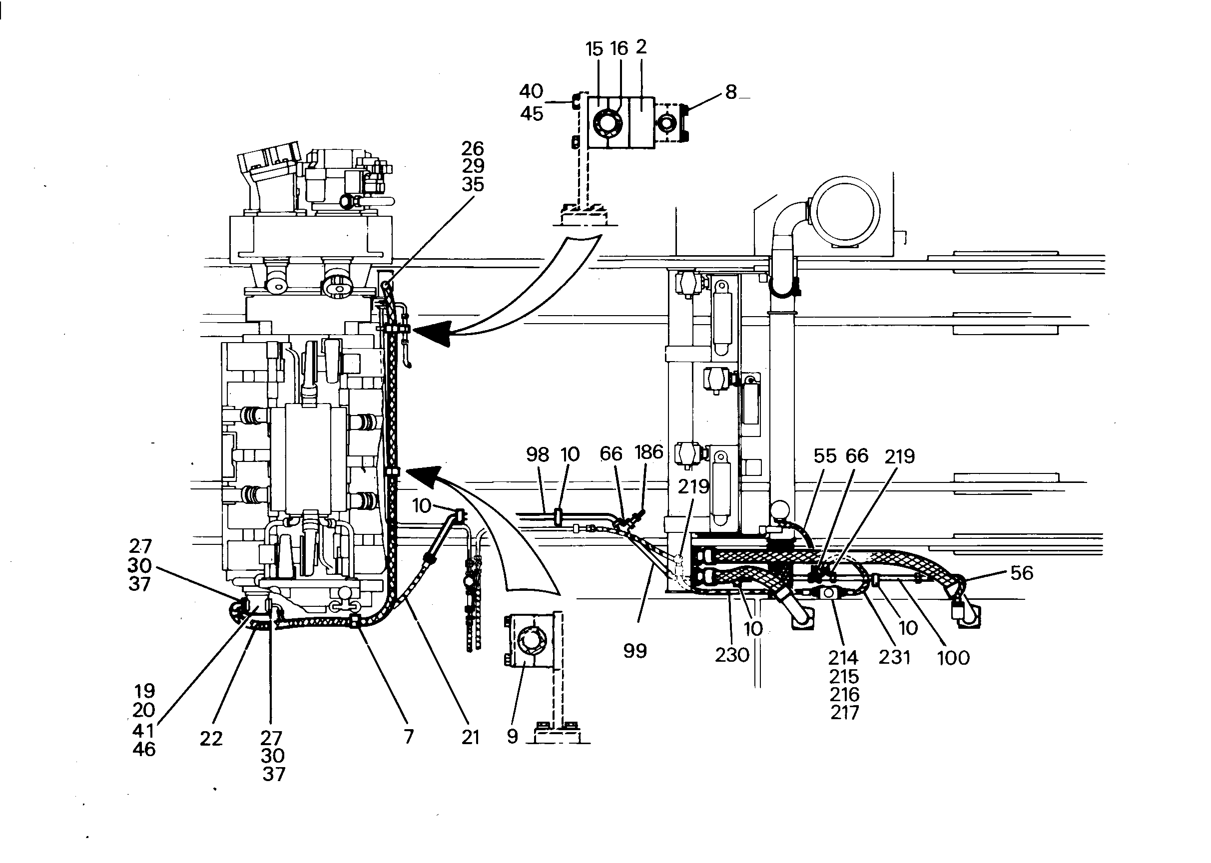 КЛАПАН ОГРАНИЧЕНИЯ ДАВЛЕНИЯ 5600847 LIEBHERR