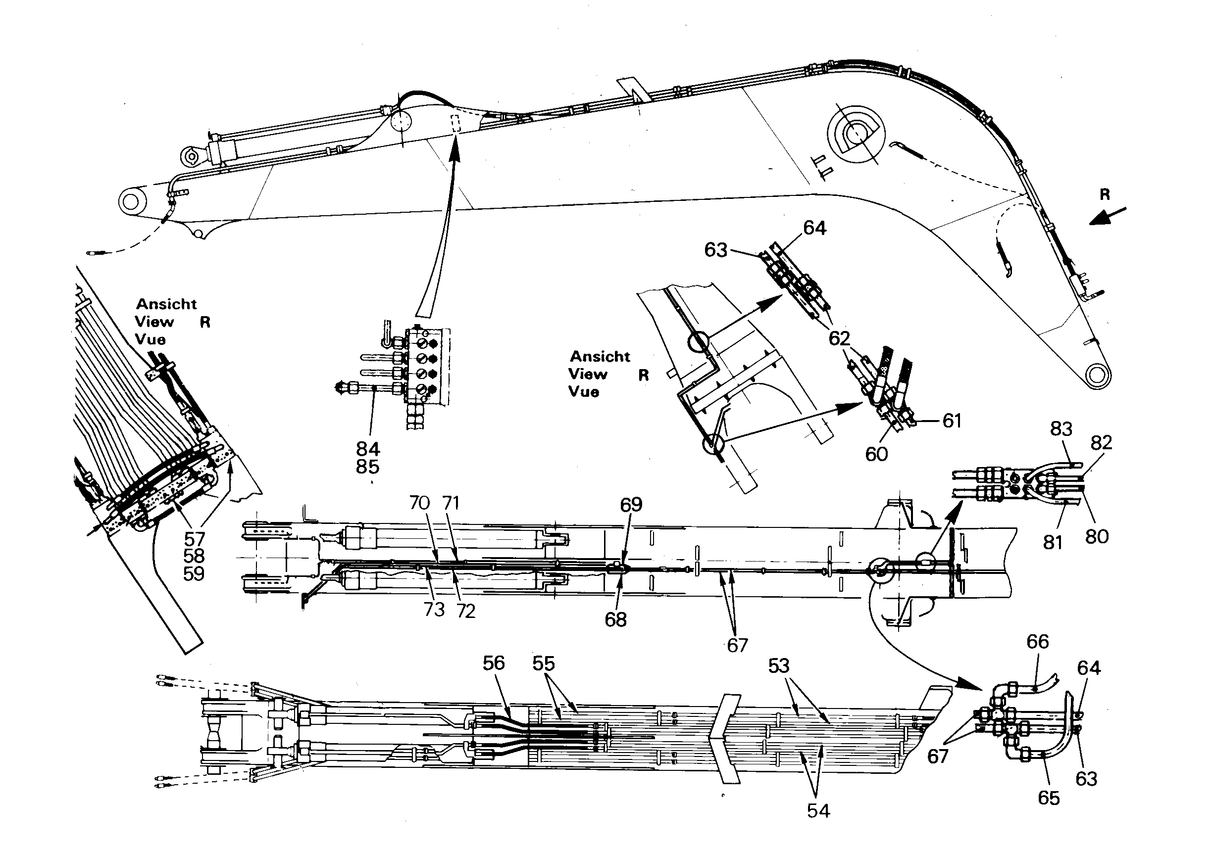 ШЛАНГ 40X2000 5603567 LIEBHERR