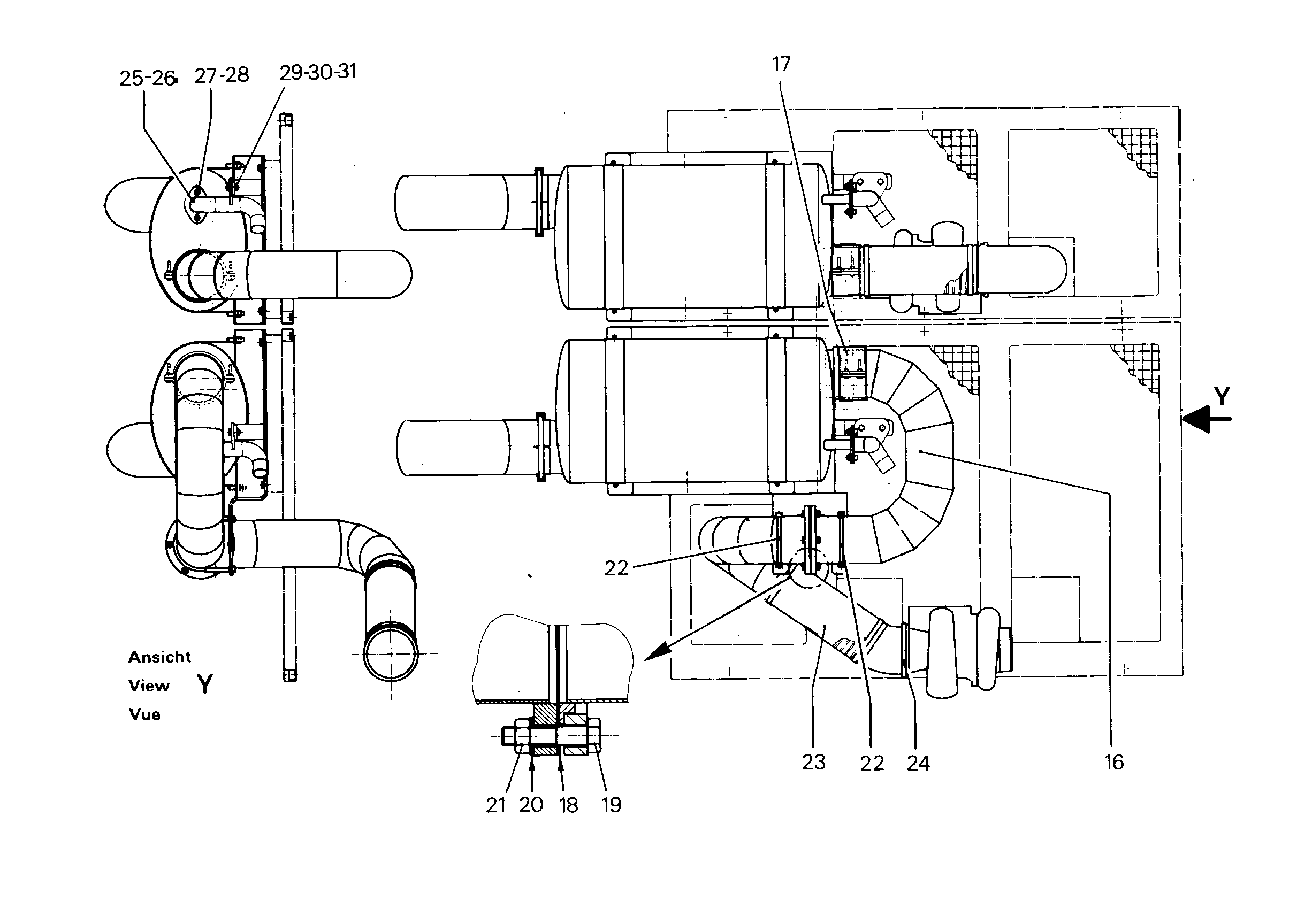 ШЕСТИГРАННАЯ ГАЙКА M10 4901716 LIEBHERR